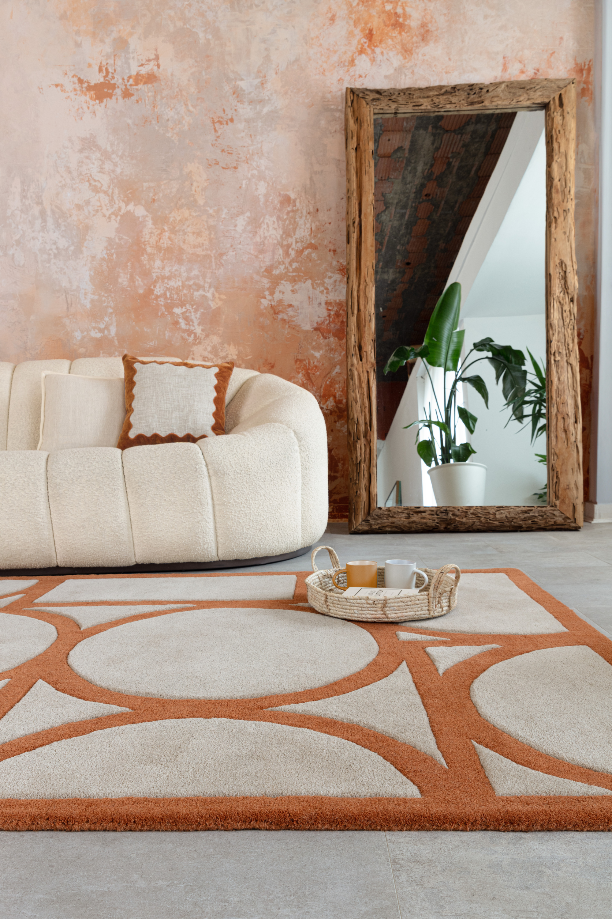Metro Rust Rug