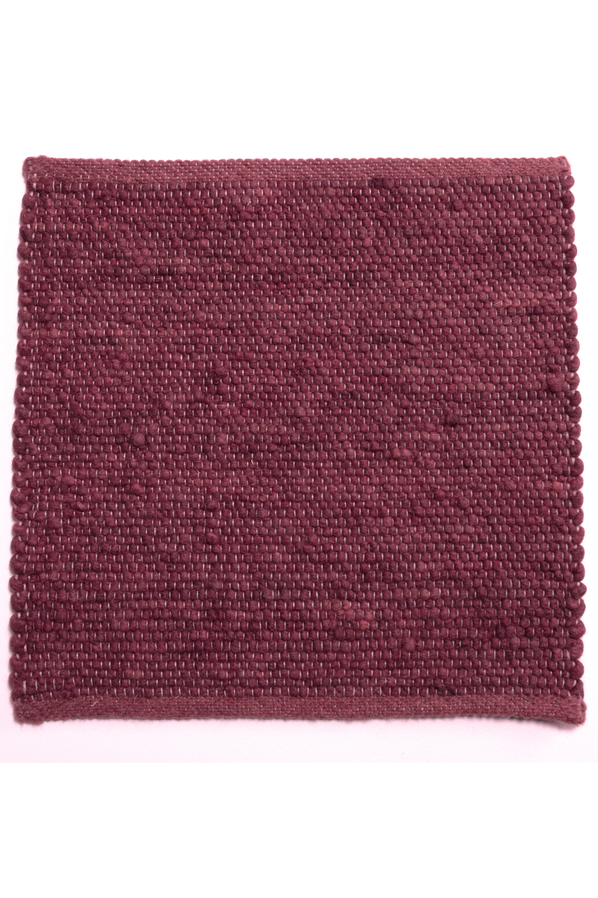 Purple luxury plain handwoven rug