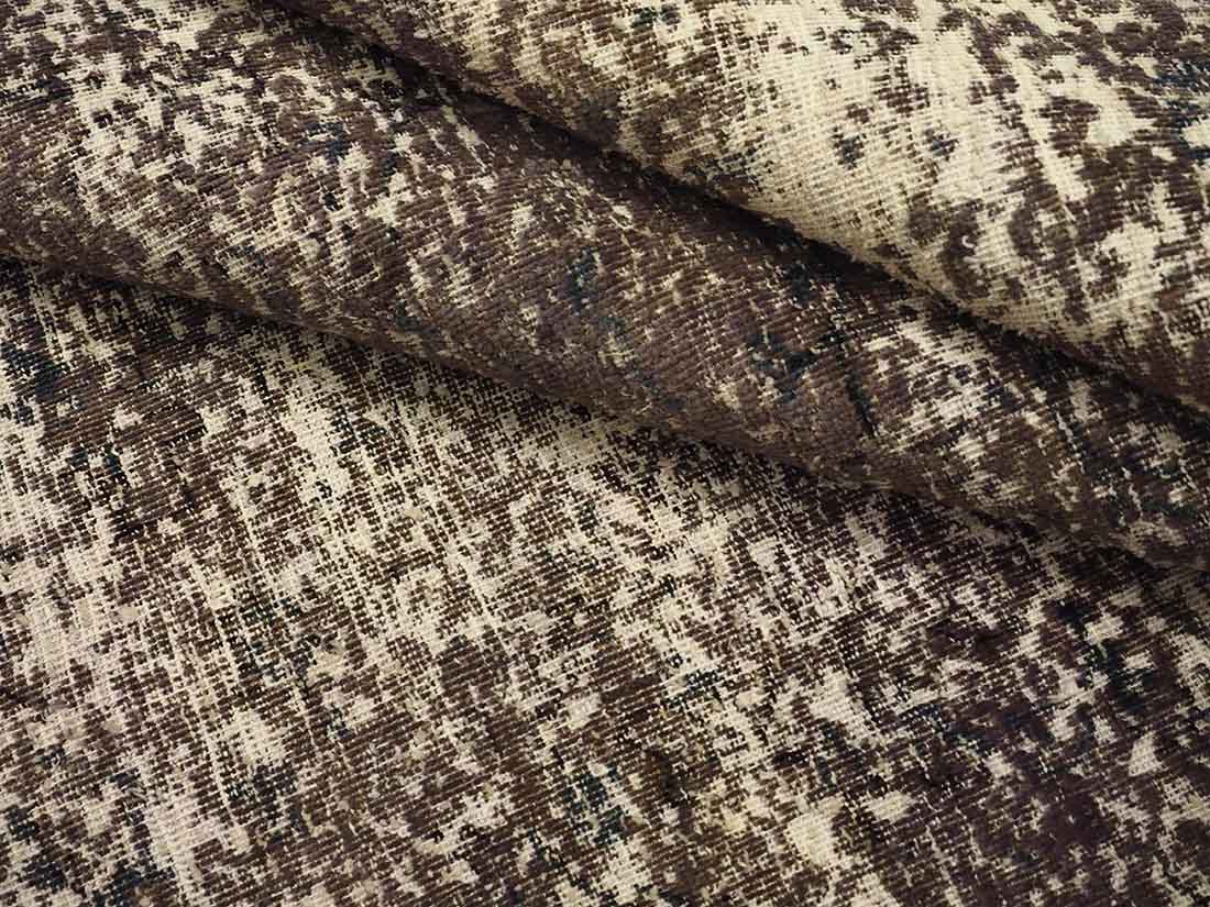 brown vintage persian rug