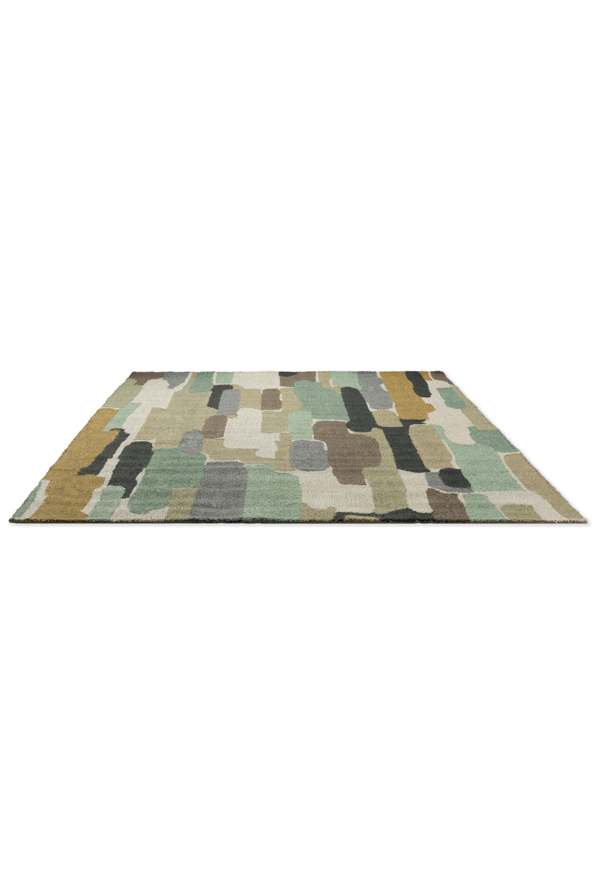 Multicolour abstract outdoor rug