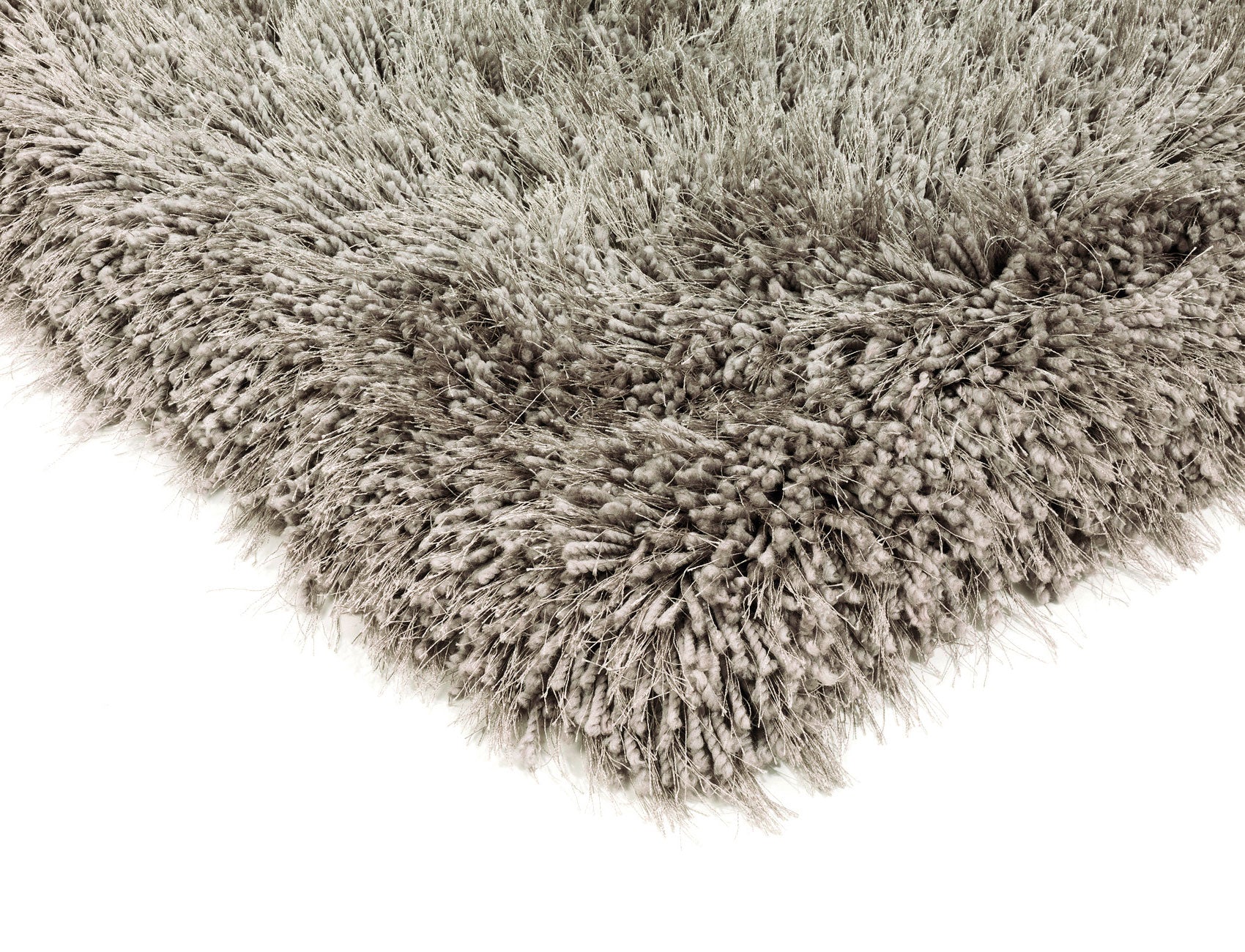 brown shagpile rug