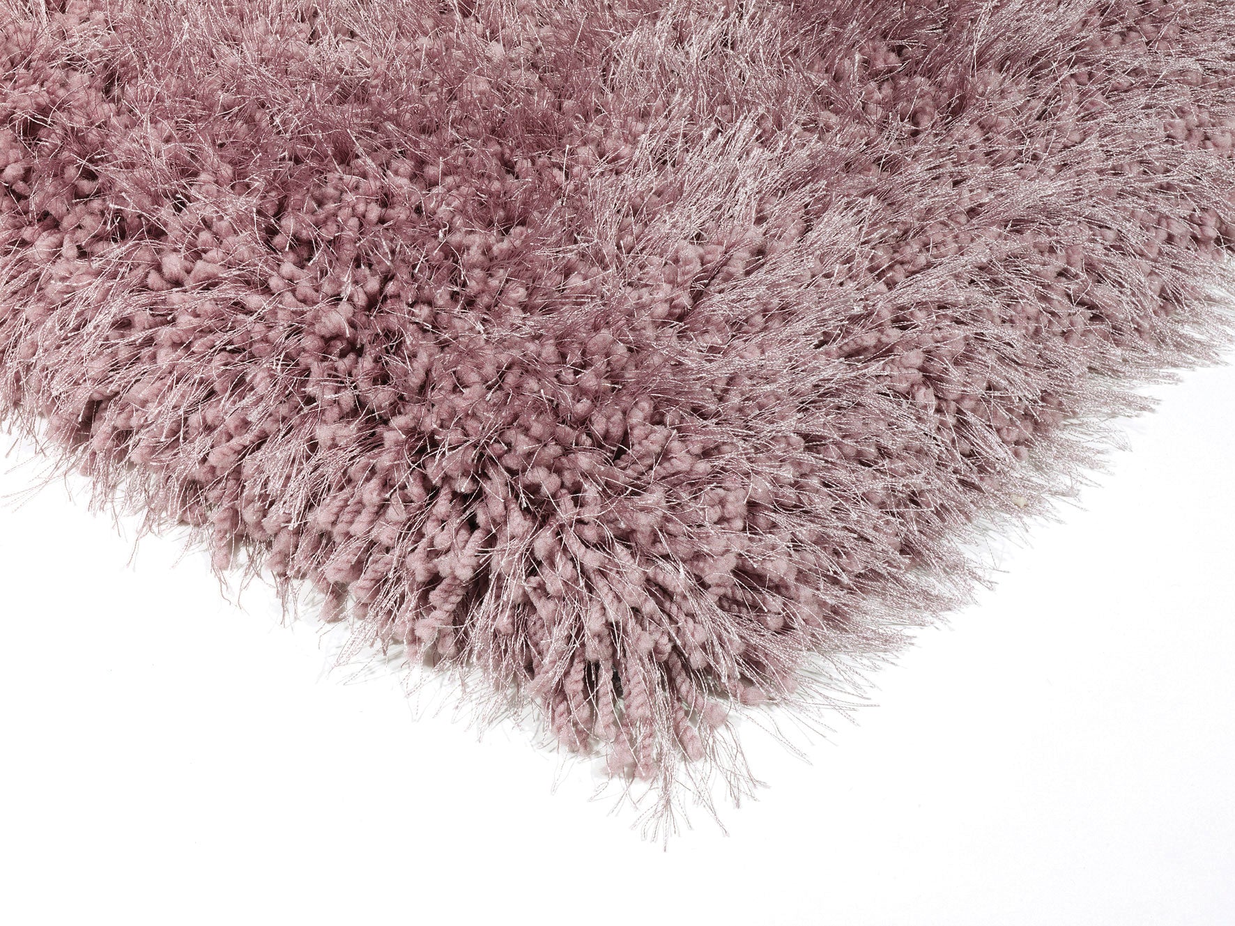 purple shagpile rug