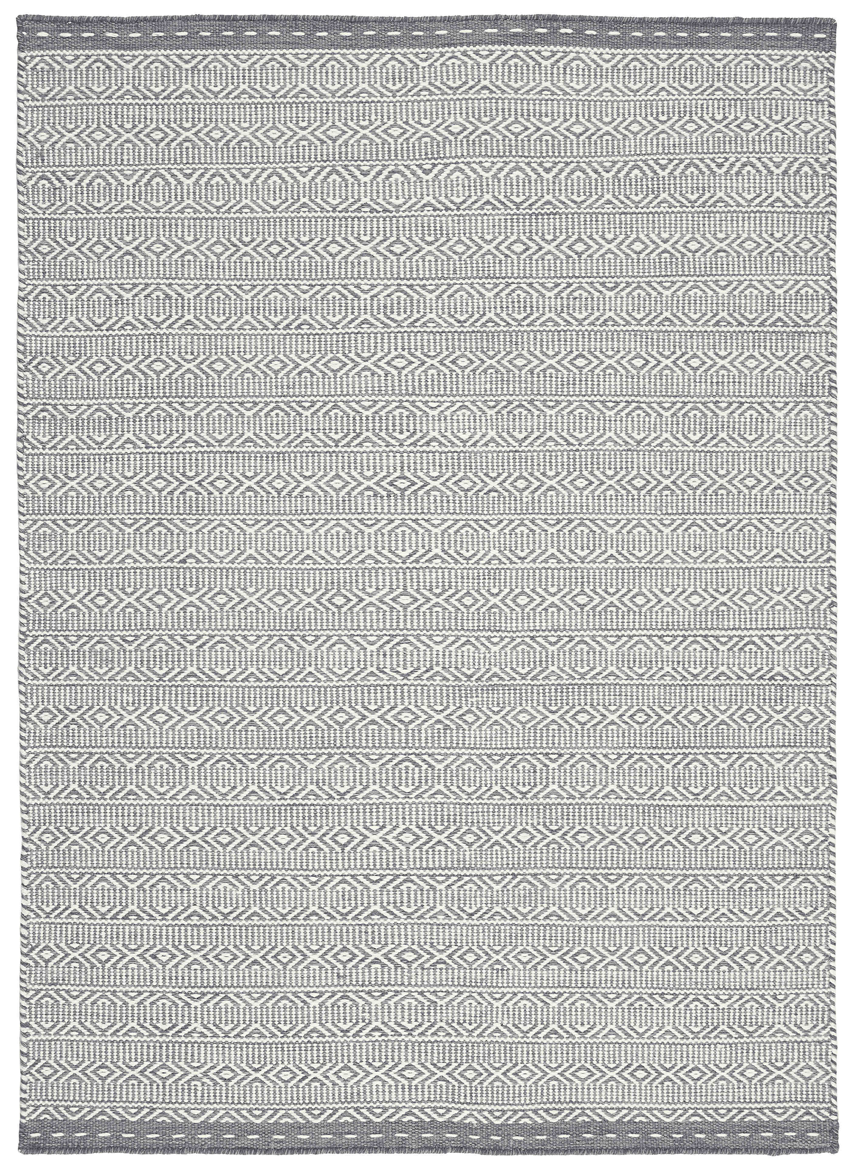grey and white kelim flatweave rug