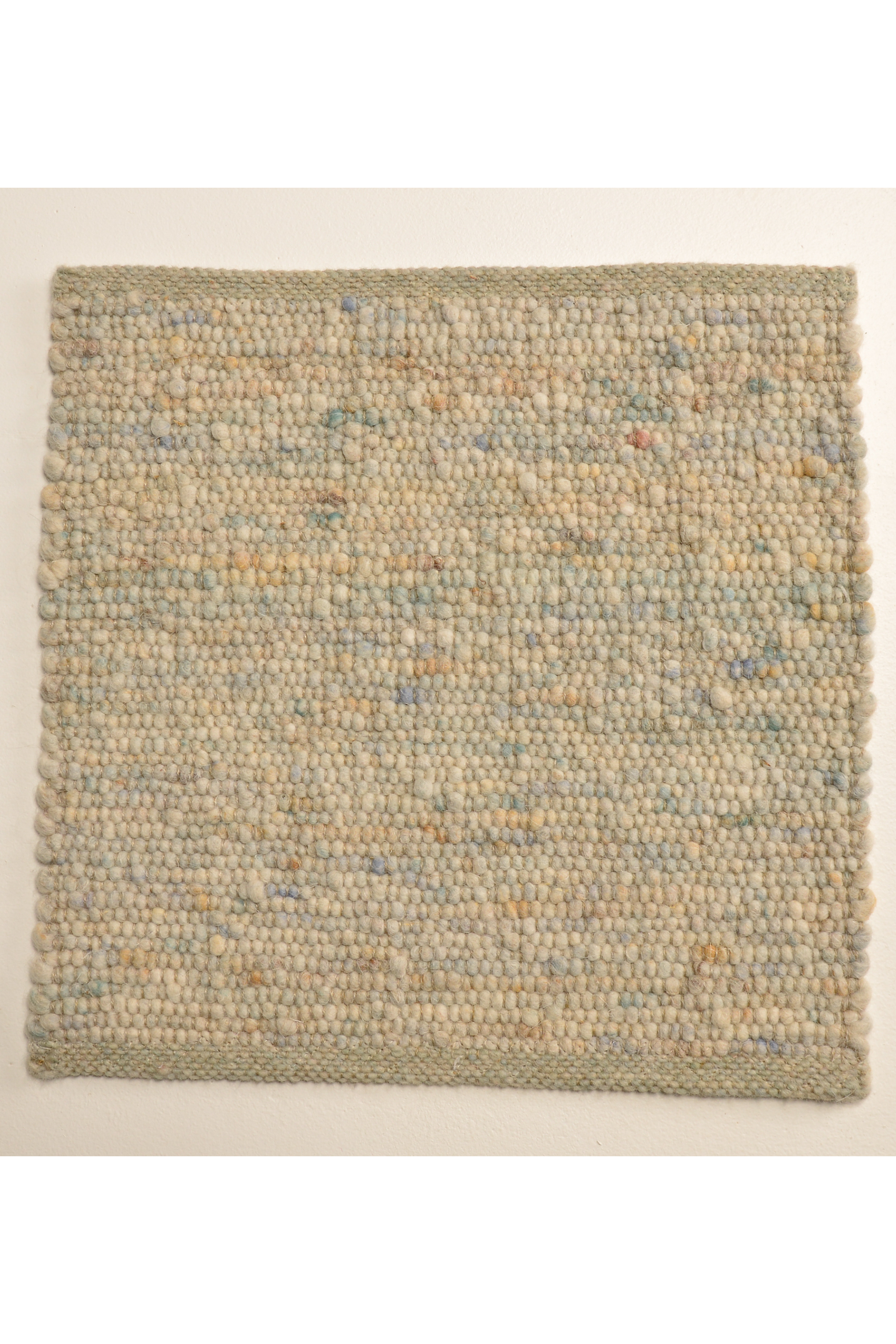 Multicolour luxury plain handwoven rug