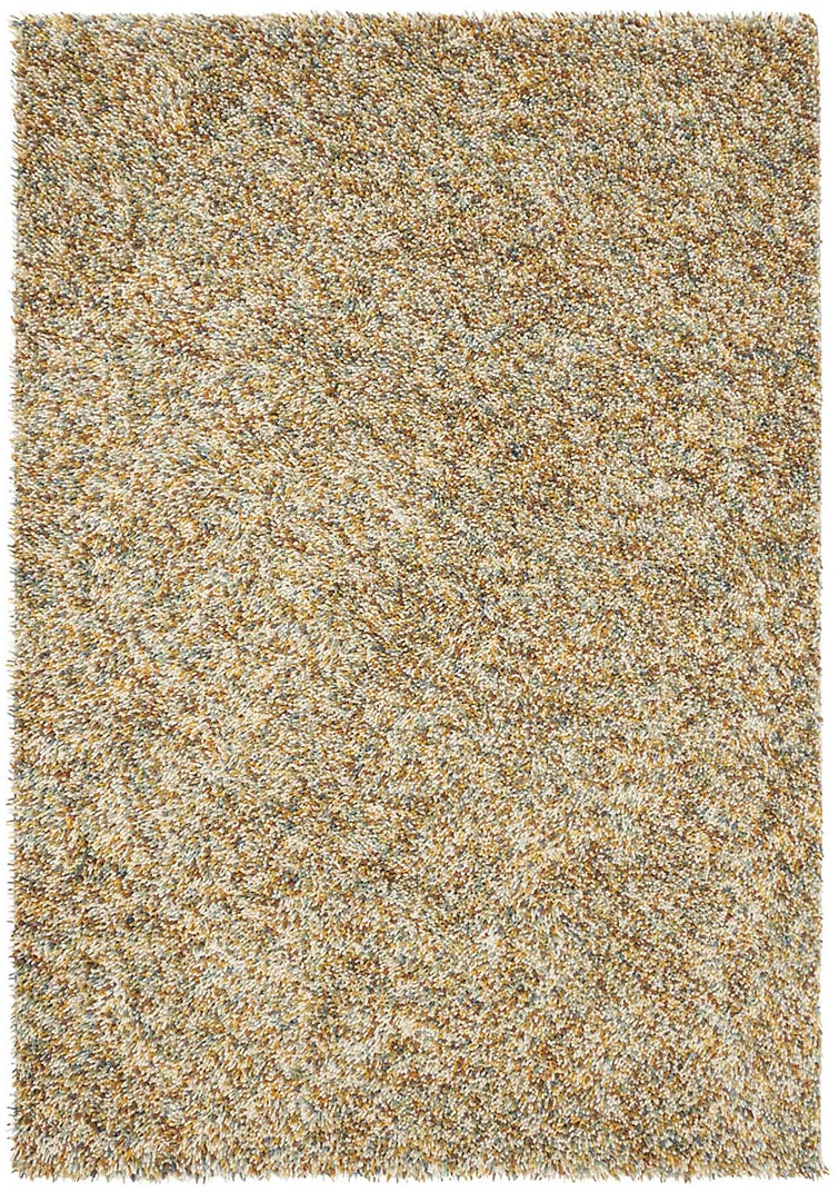 mustard yellow brink & campman shagpile rug