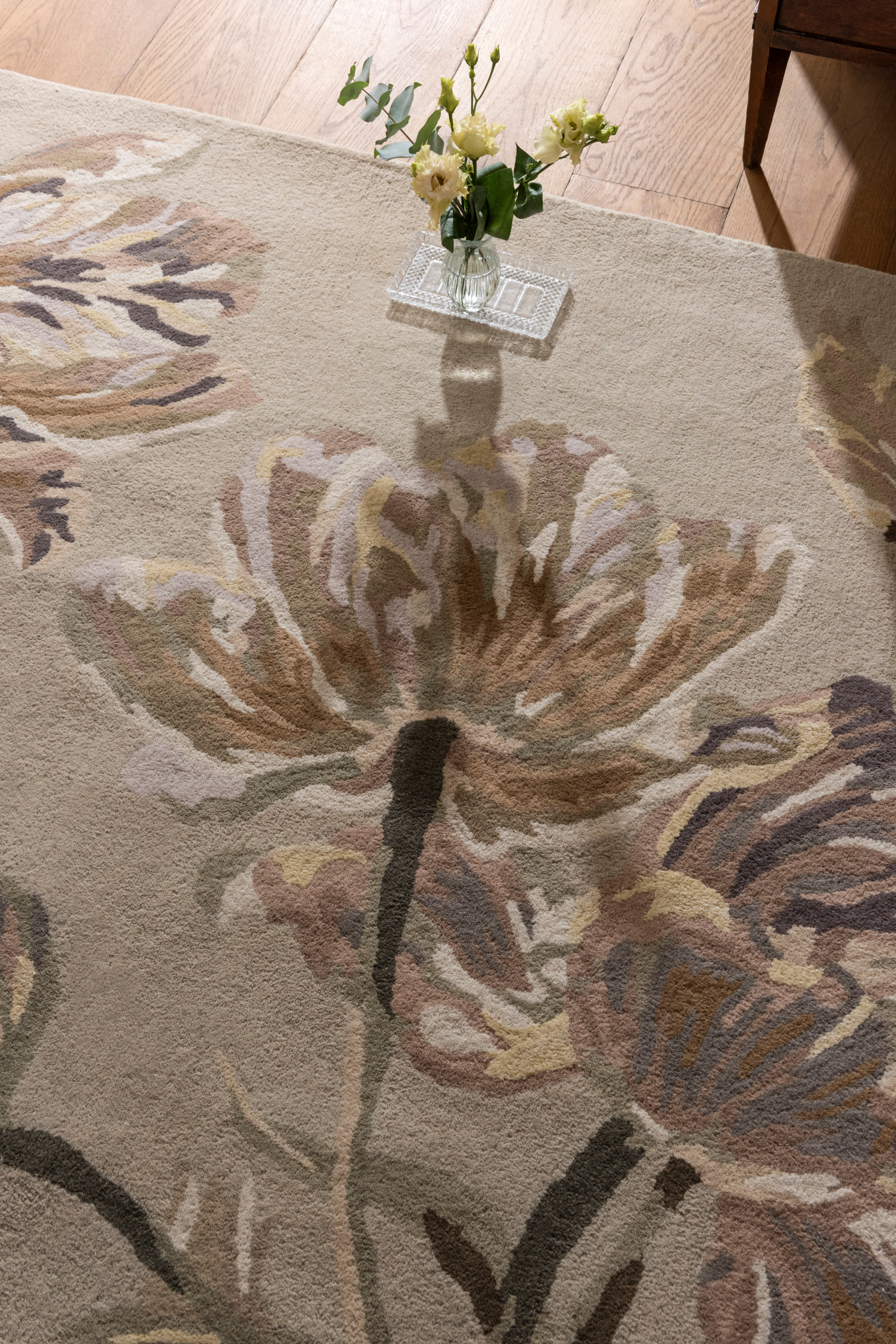 Laura Ashley Gosford Natural/Sage Green 81307