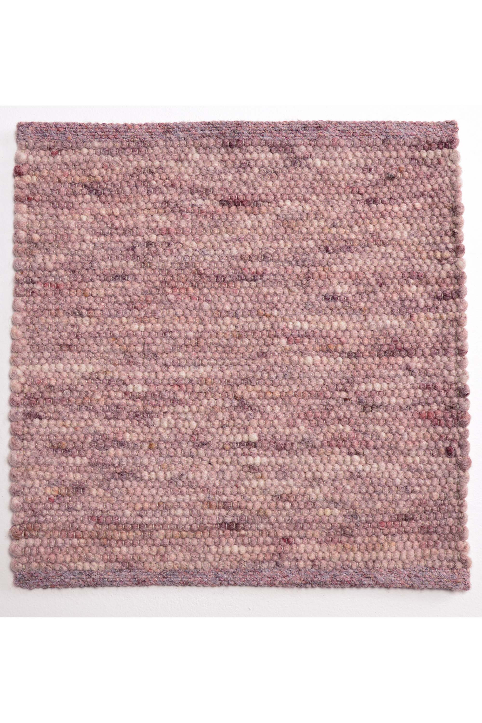 Purple luxury plain handwoven rug