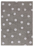 Polka Dots Grey-White