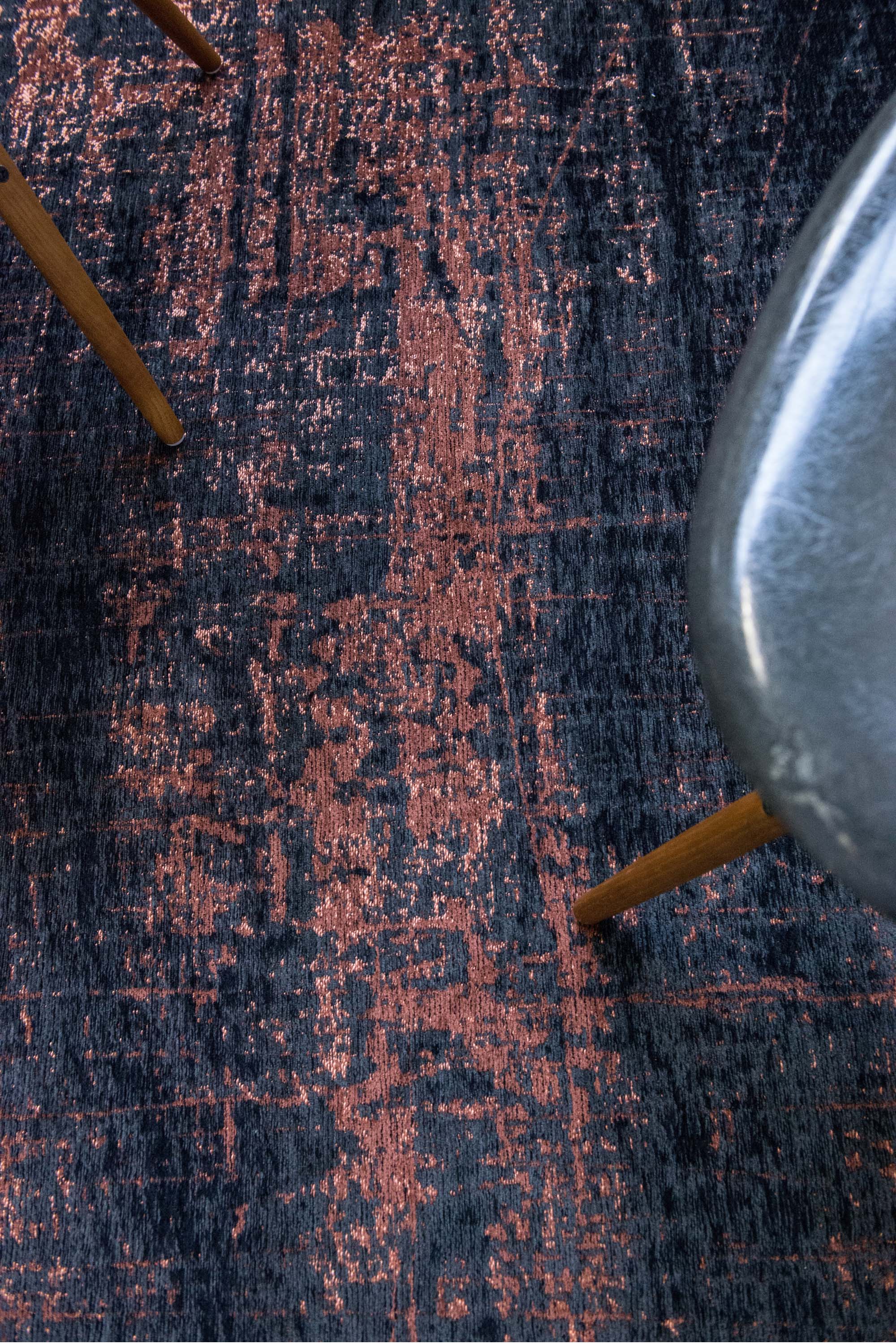 Mad Men Jacob's Ladder Soho Copper Rug | Louis De Poortere Rugs