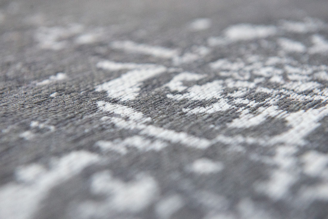 grey vintage style rug