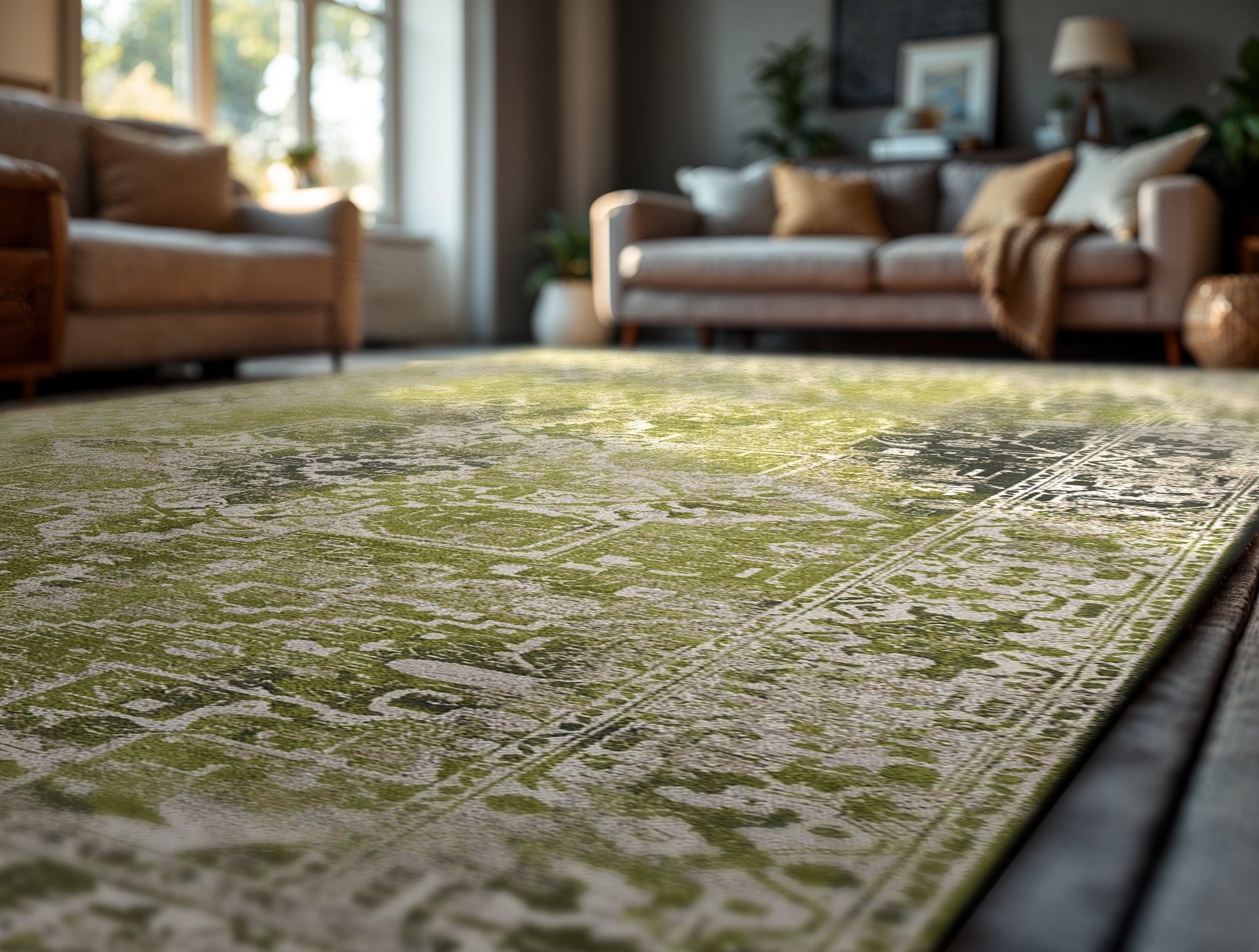 Antiquarian Olive Tabriz Wood 9645