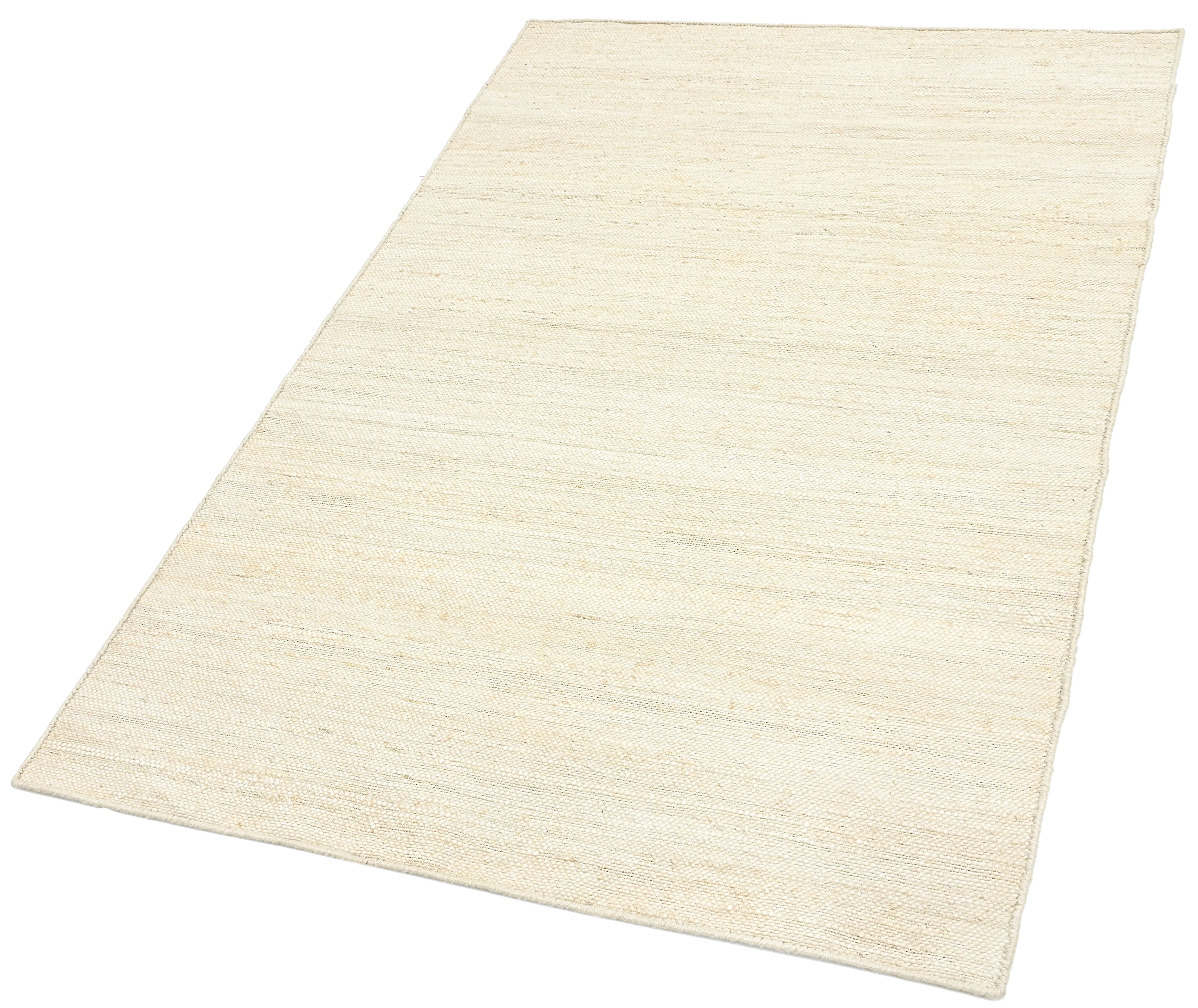 Neutral handwoven jute rug