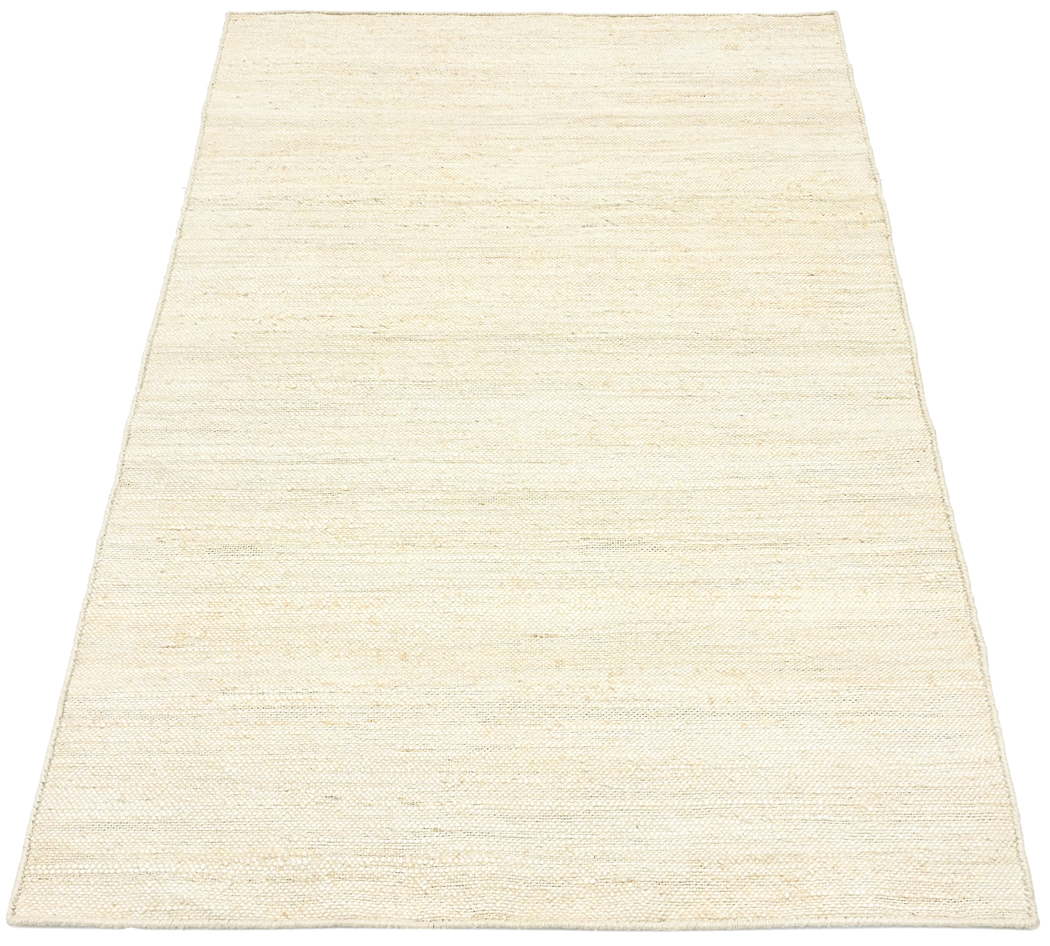 Neutral handwoven jute rug