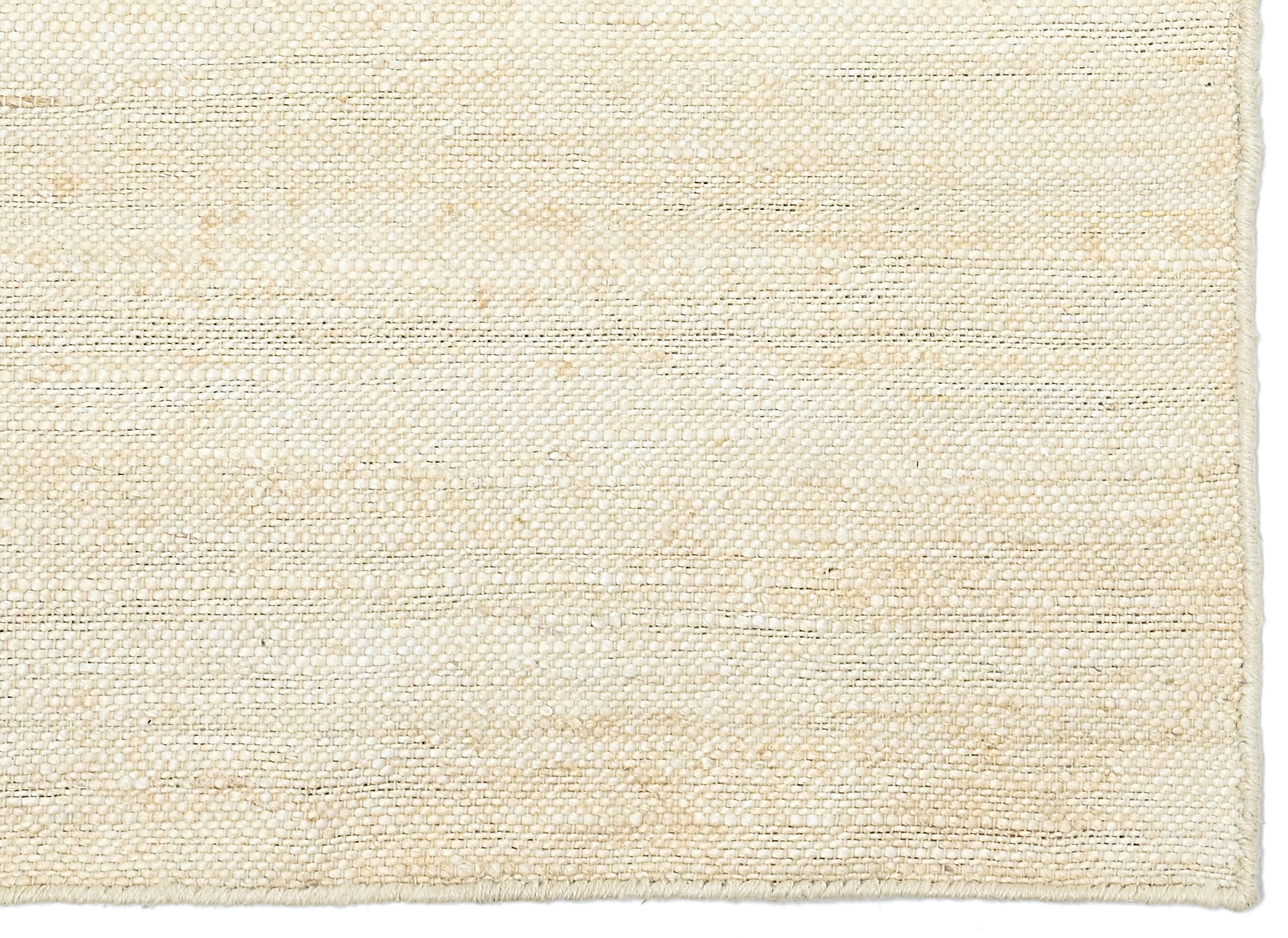 Neutral handwoven jute rug