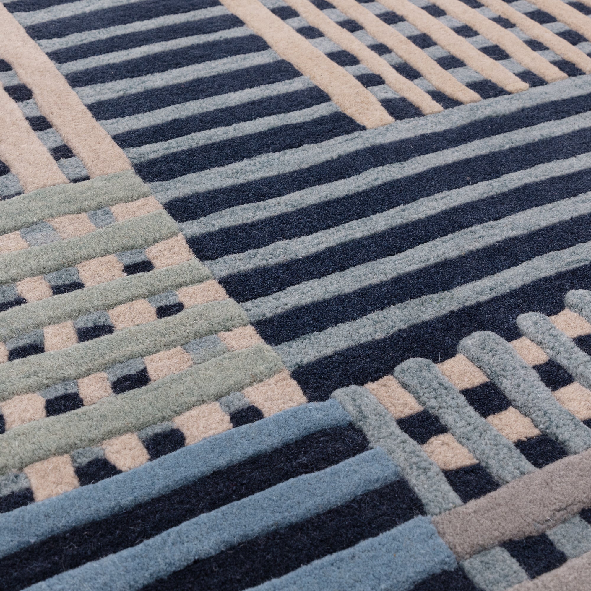 Aspect Blue Multi Rug