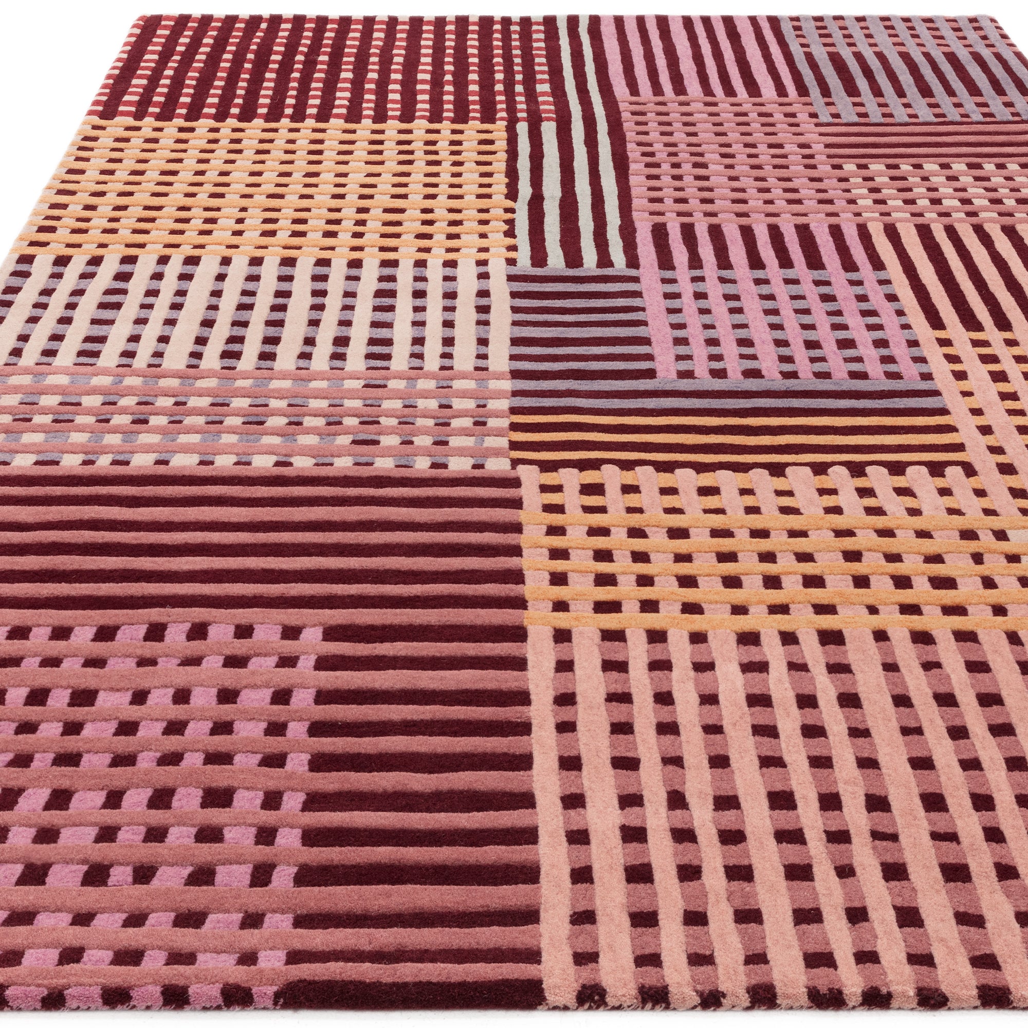 Aspect Red Multi Rug