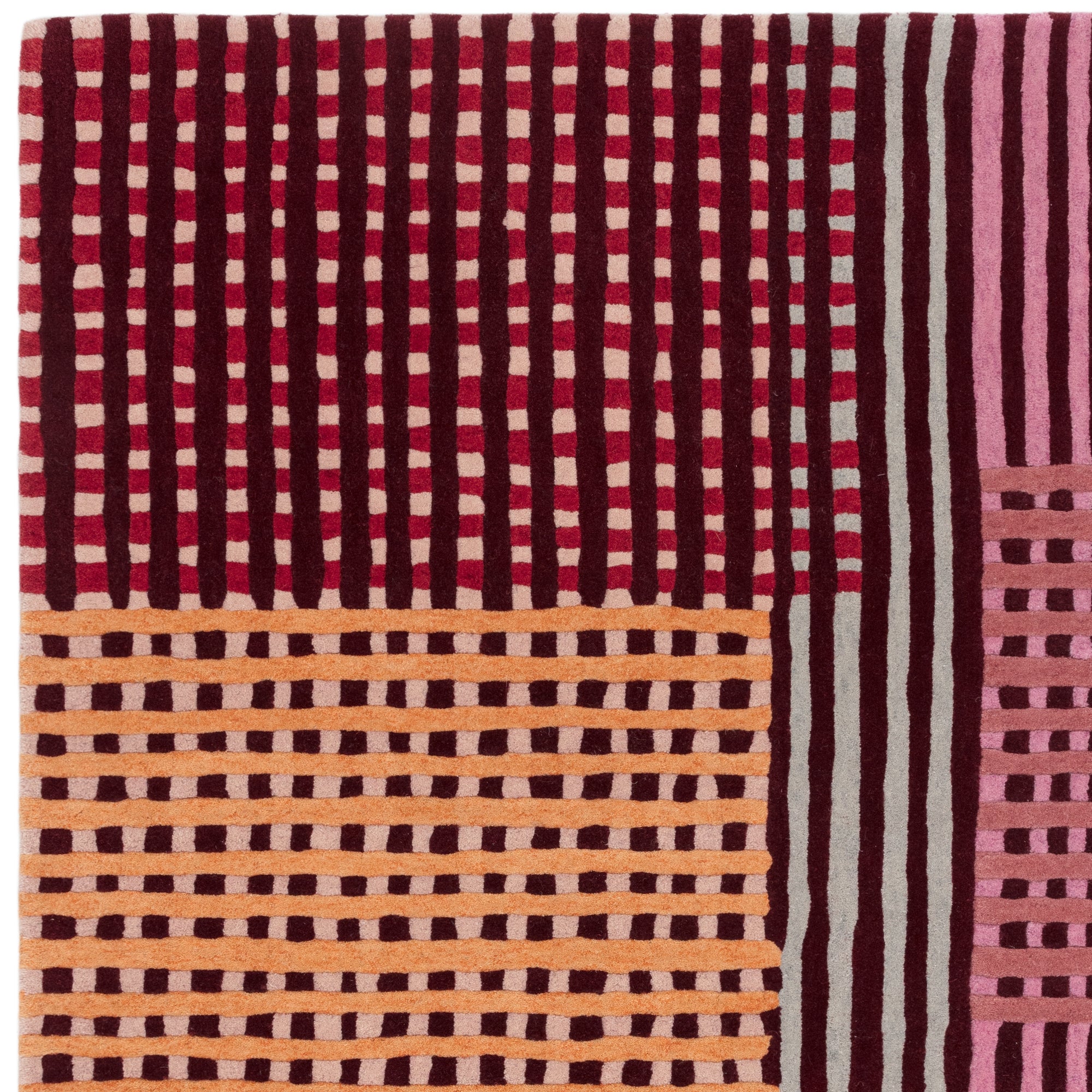 Aspect Red Multi Rug
