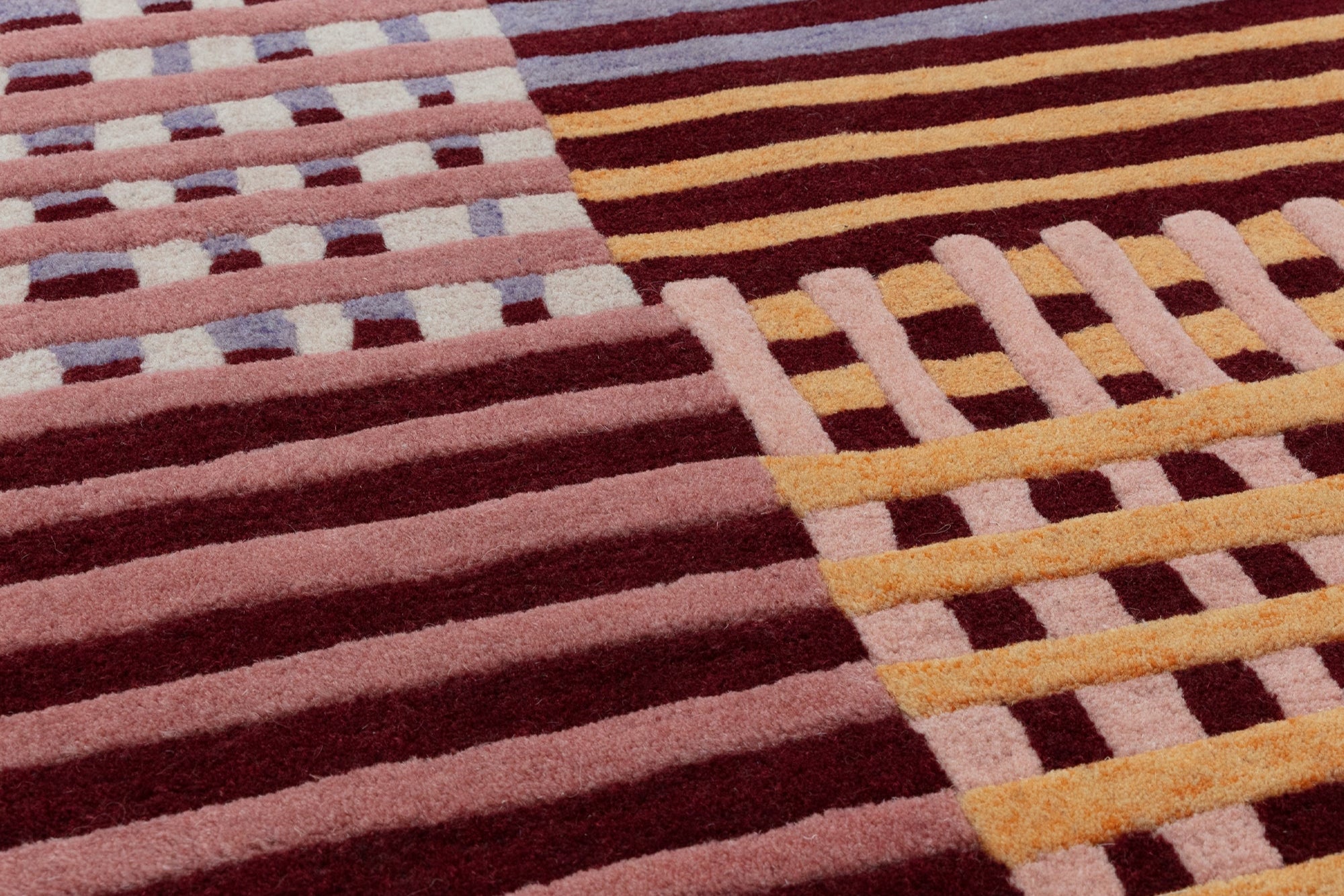 Aspect Red Multi Rug