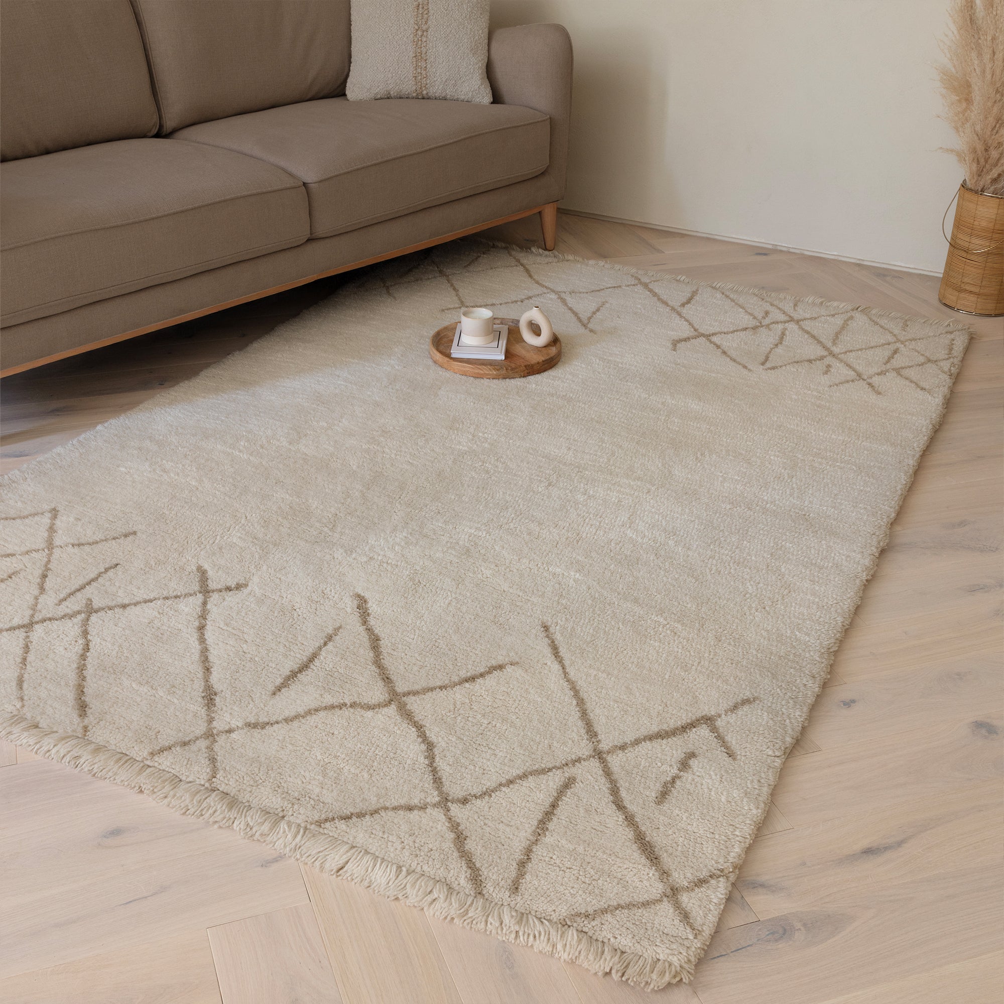 Azera Berber Crosshatch Rug