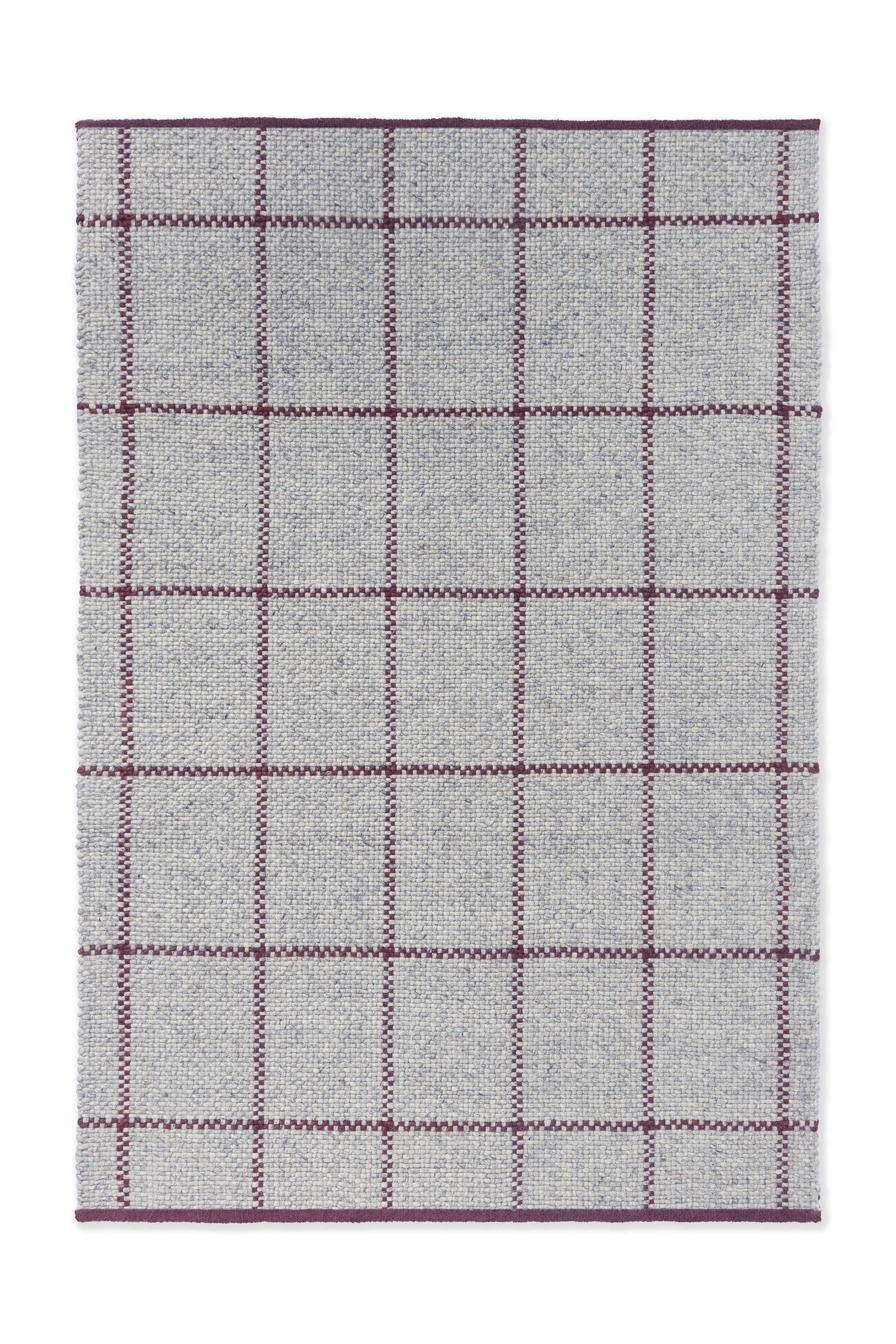 Brink & Campman Craft Matter Check Ash/Stone Red 49100