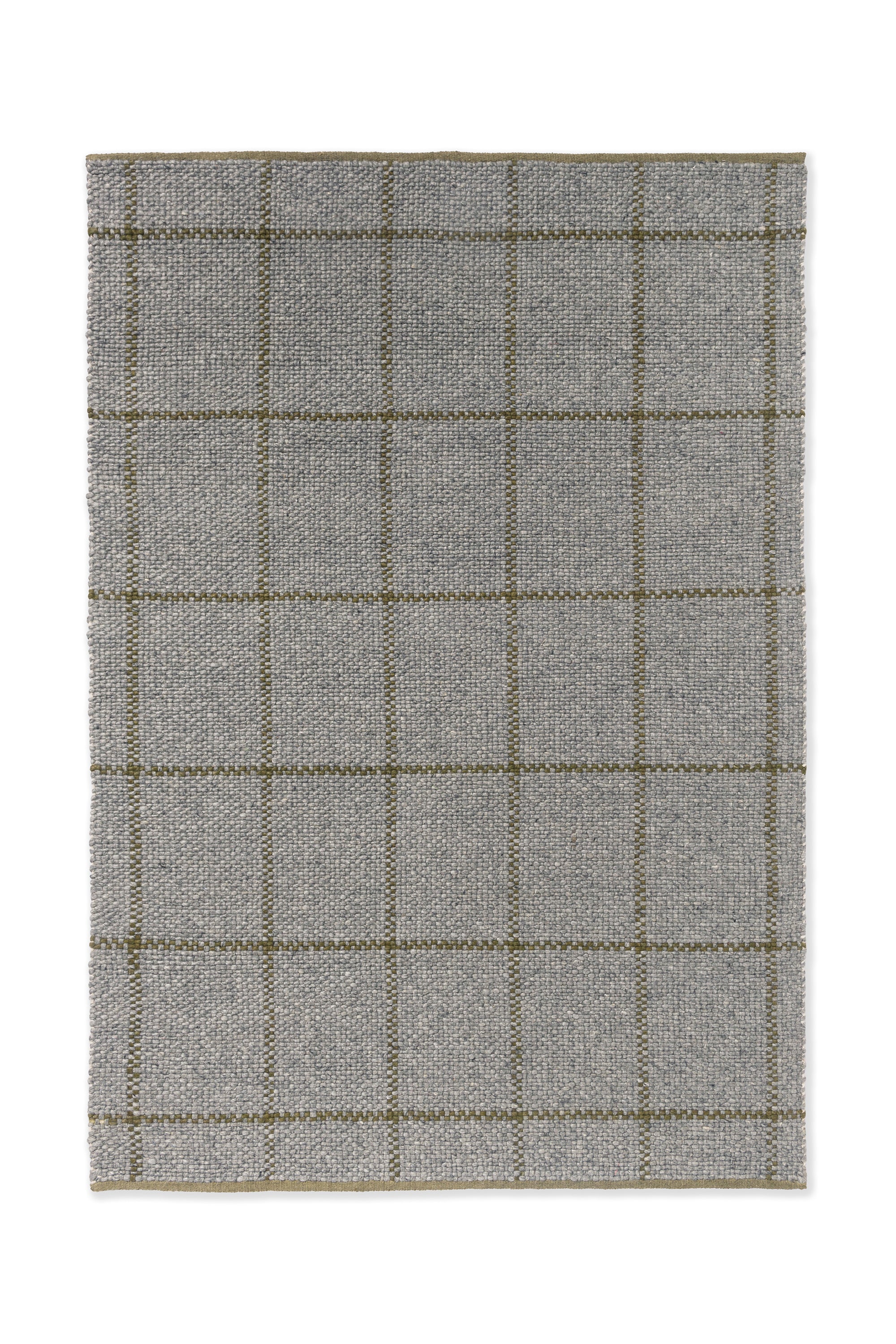 Brink & Campman Craft Matter Check Slate/Olive 49104