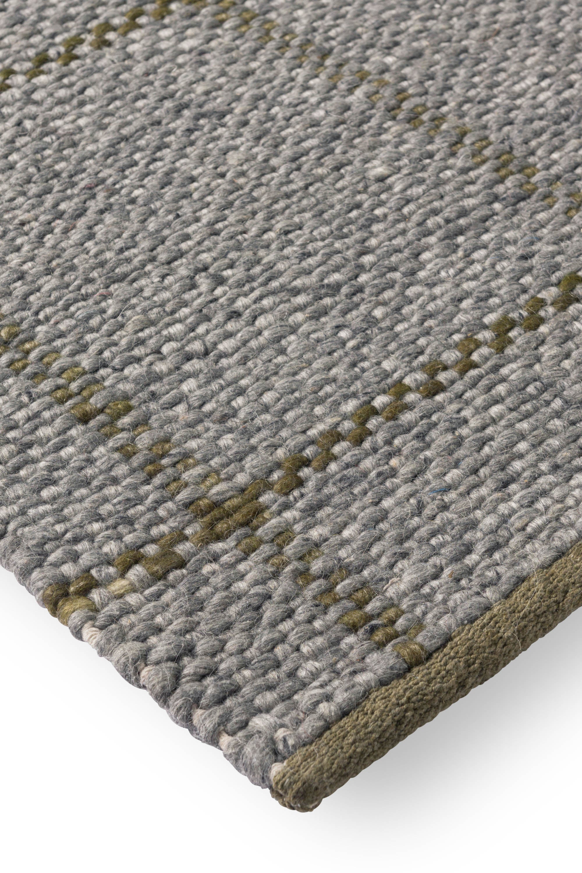 Brink & Campman Craft Matter Check Slate/Olive 49104