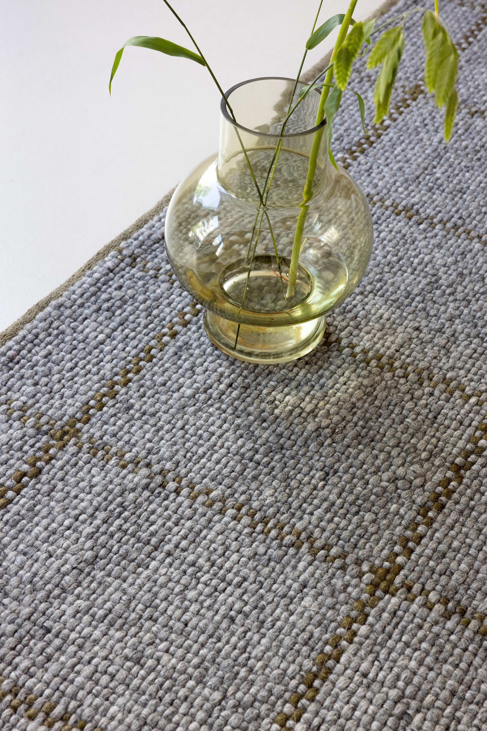 Brink & Campman Craft Matter Check Slate/Olive 49104