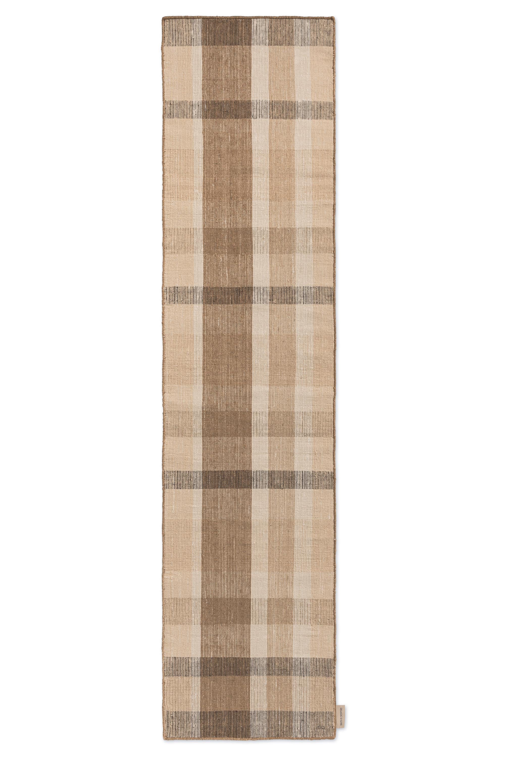 Zona Cashew Block Stripe Outdoor Runner 497501