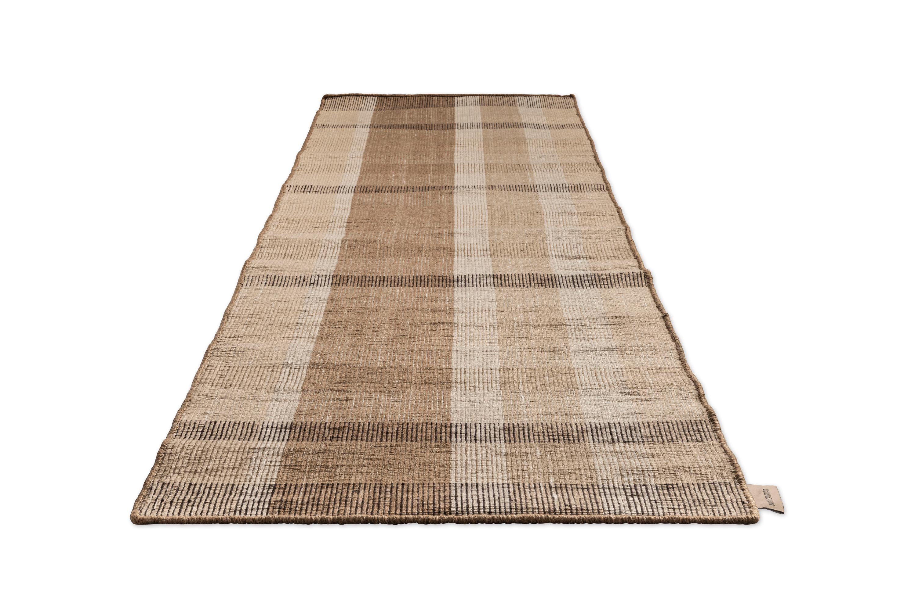 Zona Cashew Block Stripe Outdoor Runner 497501
