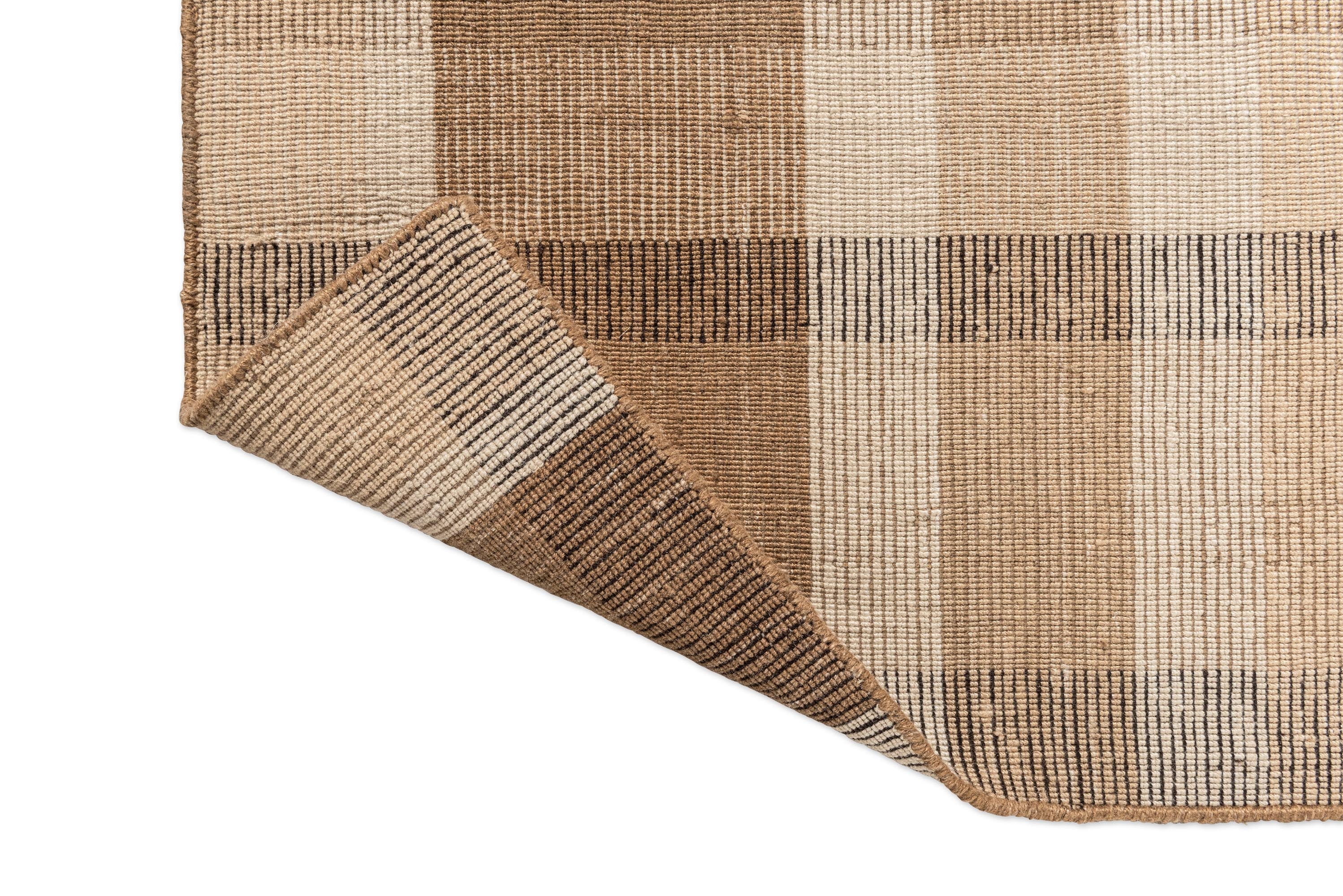 Zona Cashew Block Stripe Outdoor Runner 497501