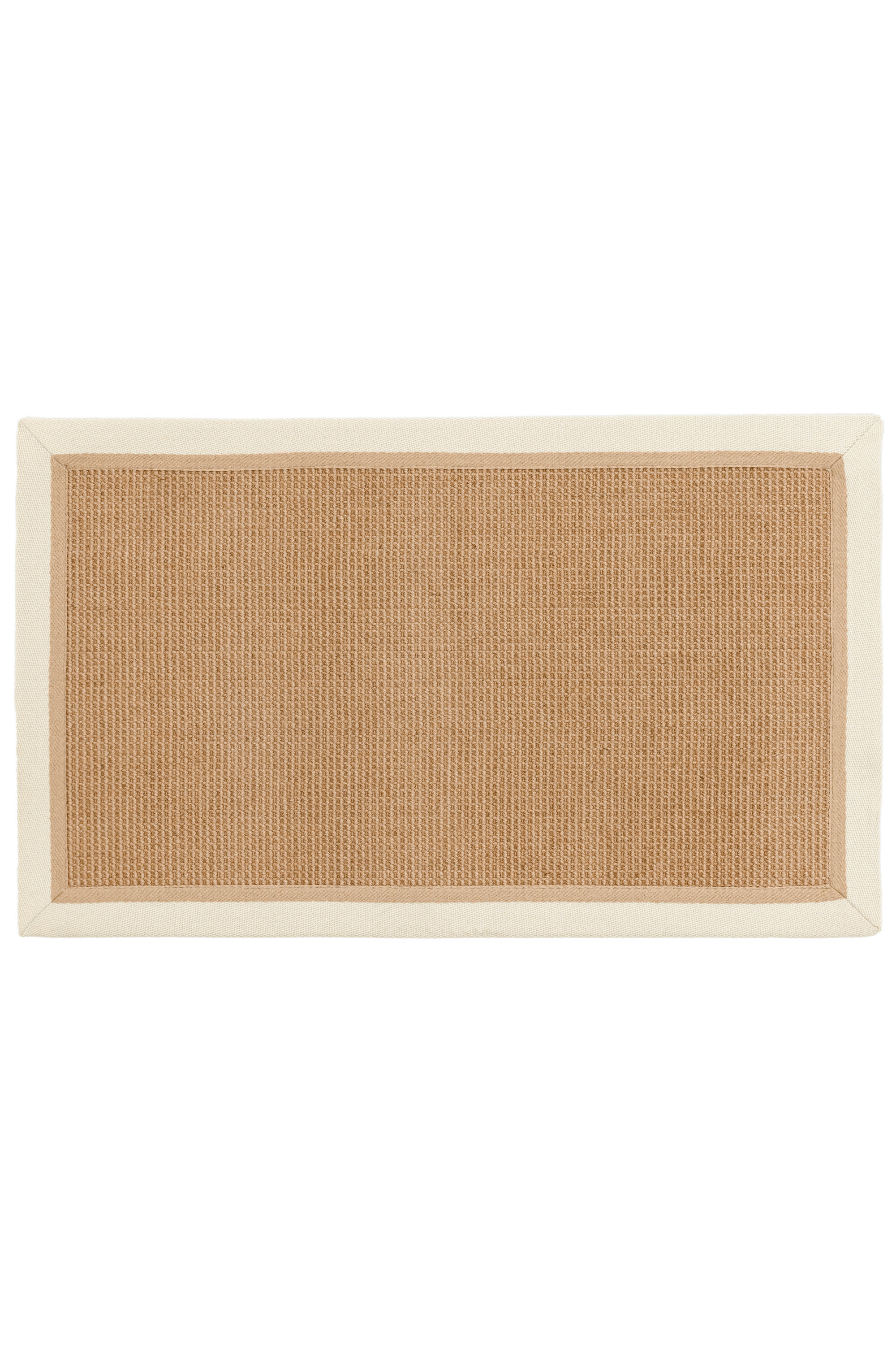 Bordo Boucle Cream Linen Doormat