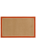 Bordo Boucle Rust Linen Doormat