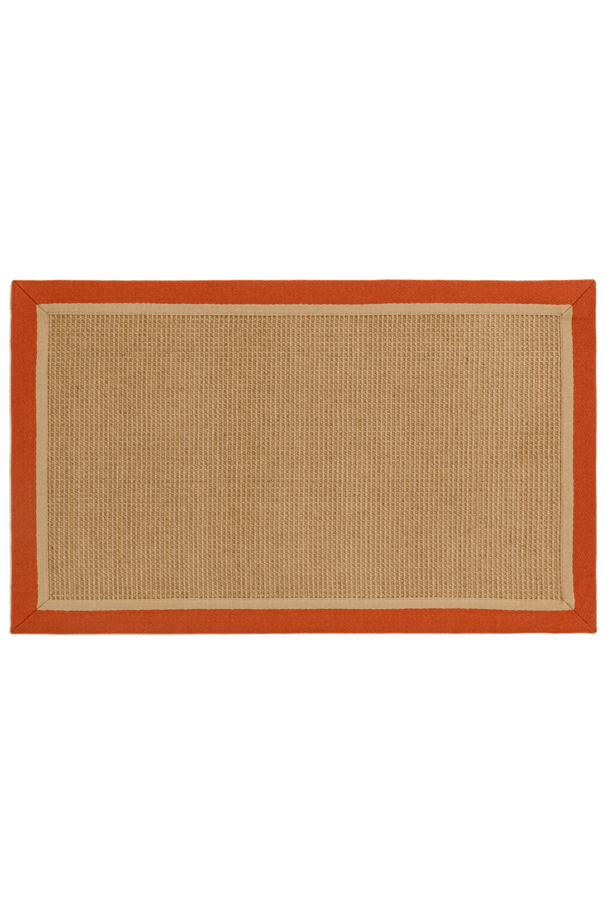 Bordo Boucle Rust Linen Doormat