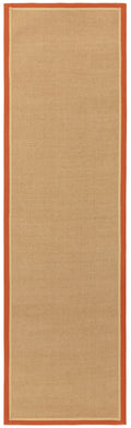 Bordo Boucle Rust Linen Runner