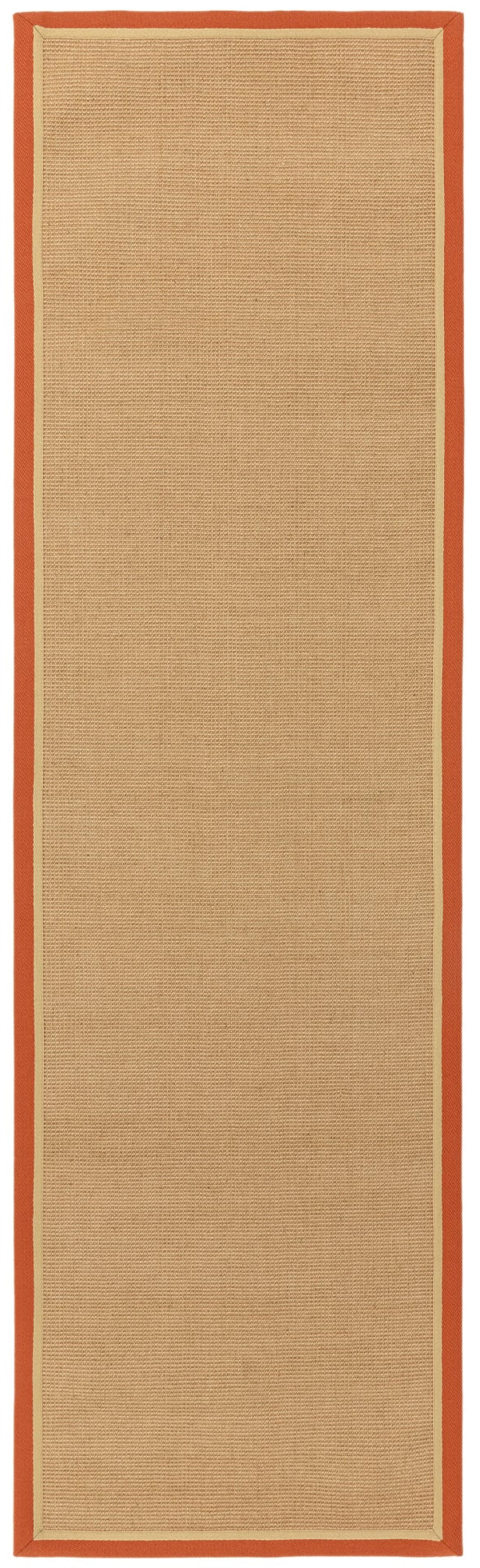 Bordo Boucle Rust Linen Runner