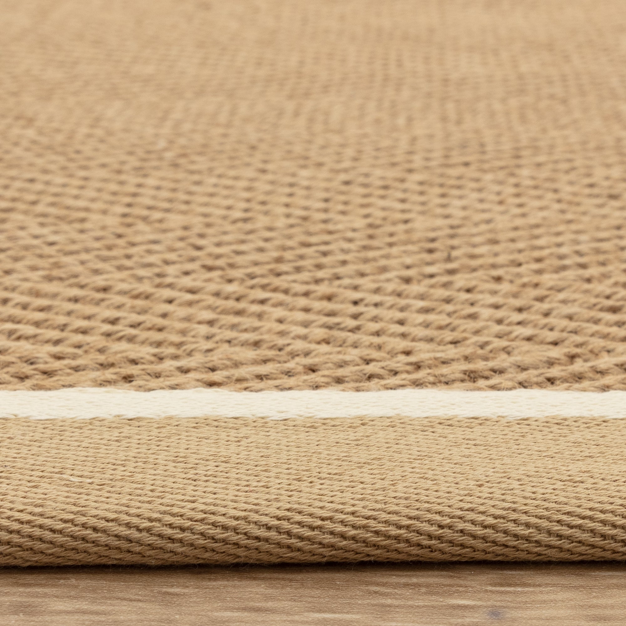 Bordo Herringbone Linen Cream Runner
