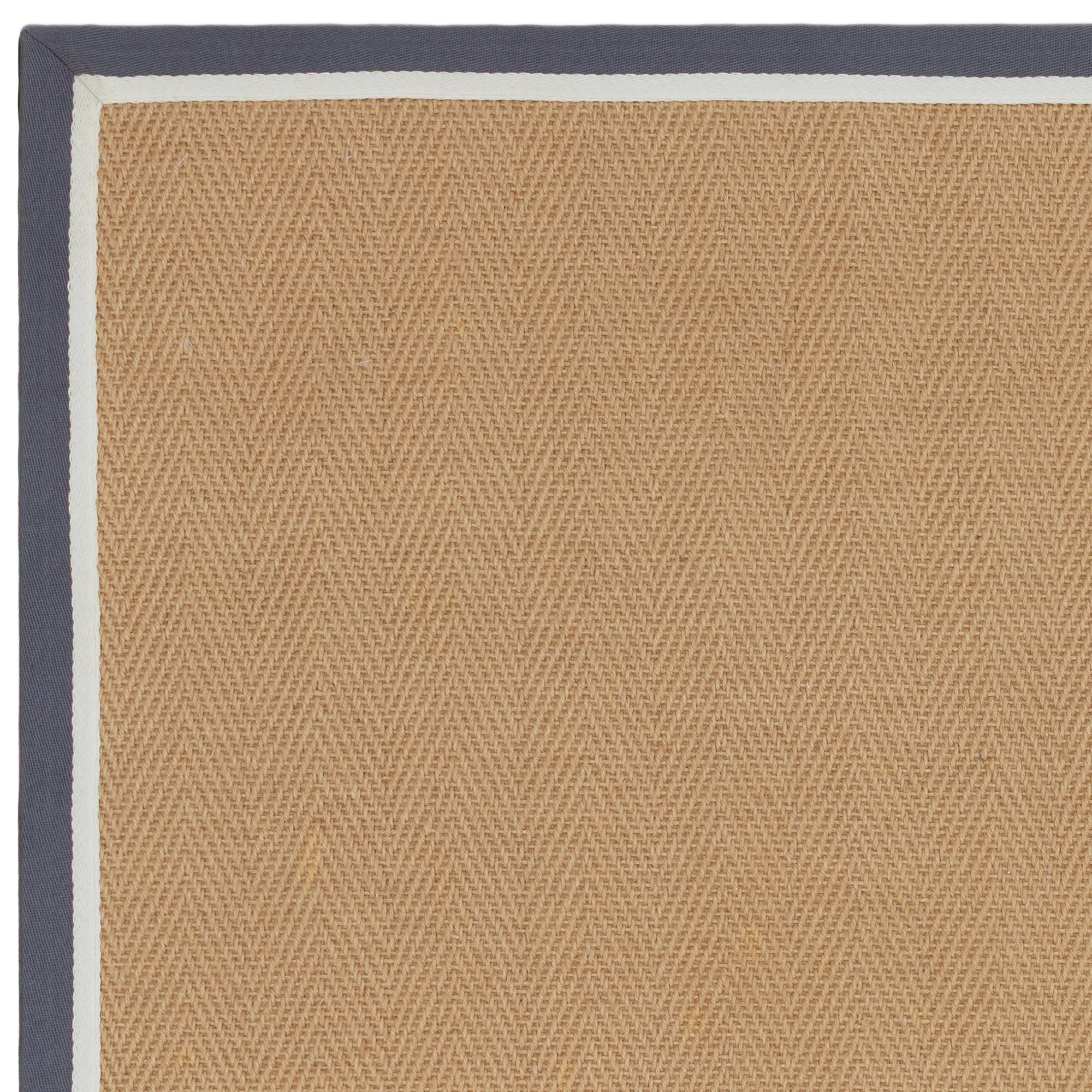 Bordo Herringbone Slate Cream Runner
