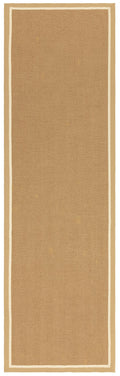 Bordo Herringbone Linen Cream Runner
