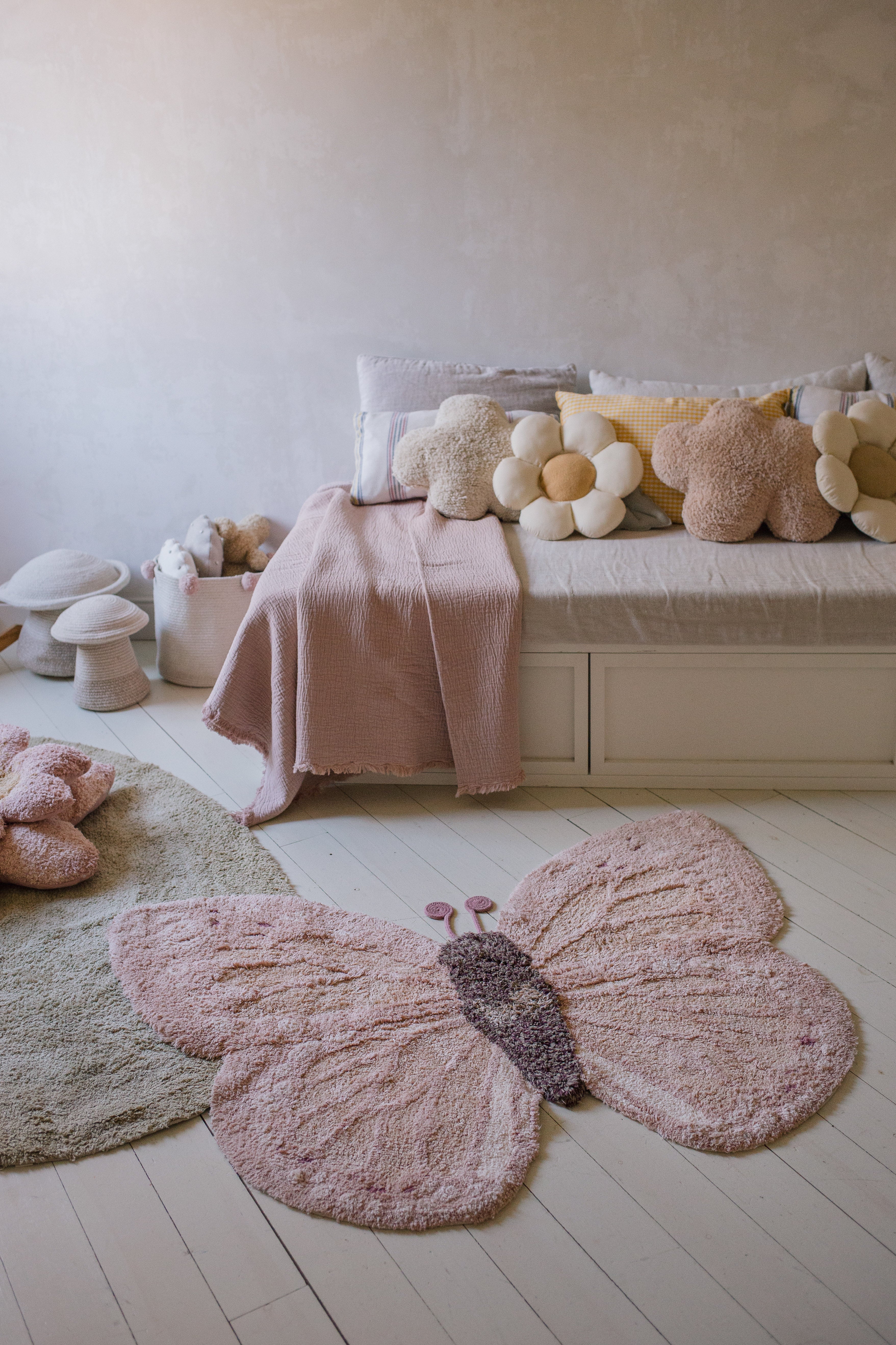 Baby Butterfly Animal Rug