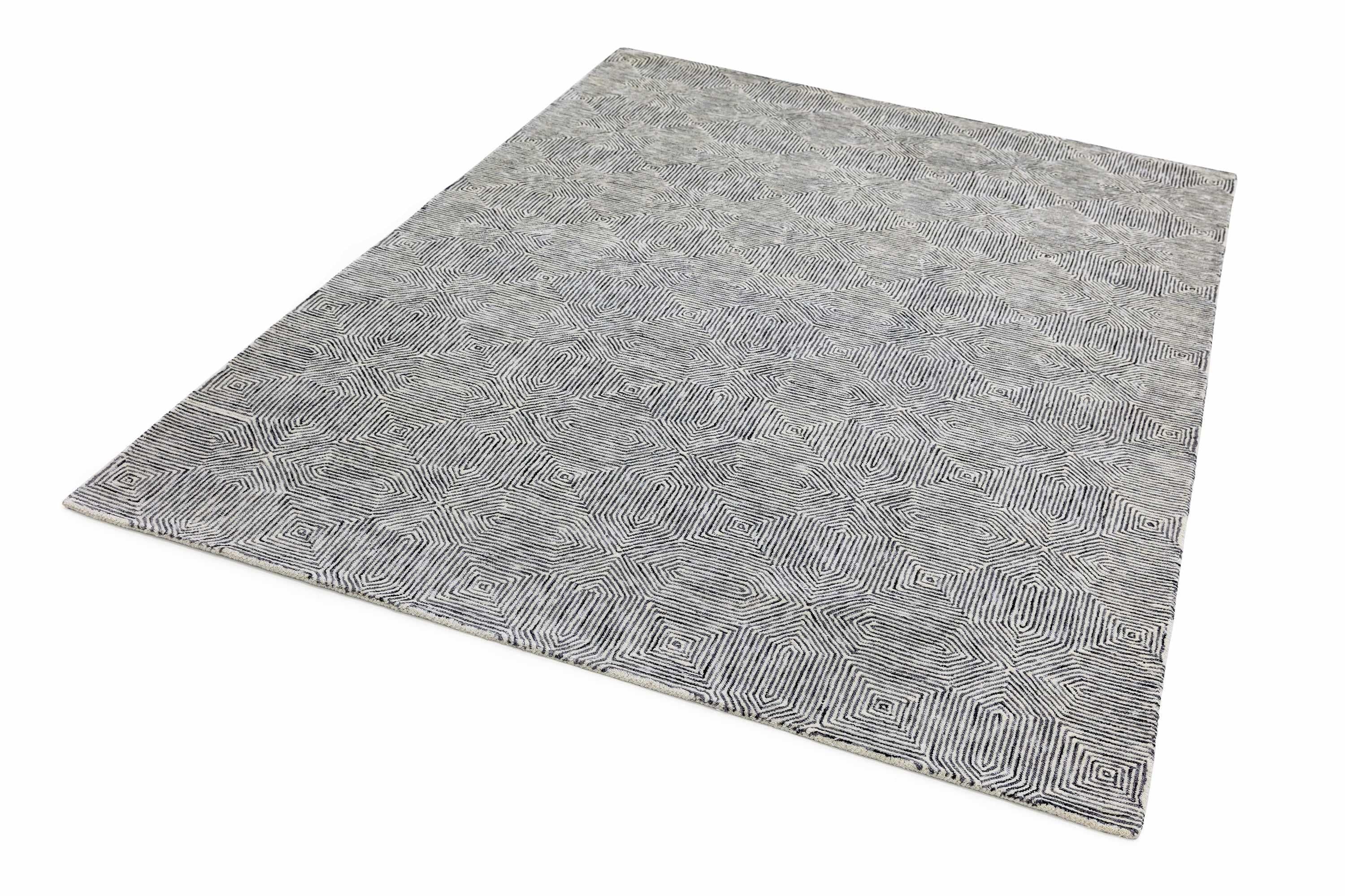 Camden Black & White Rug