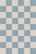 Chess Flatweave Cornflower Blue