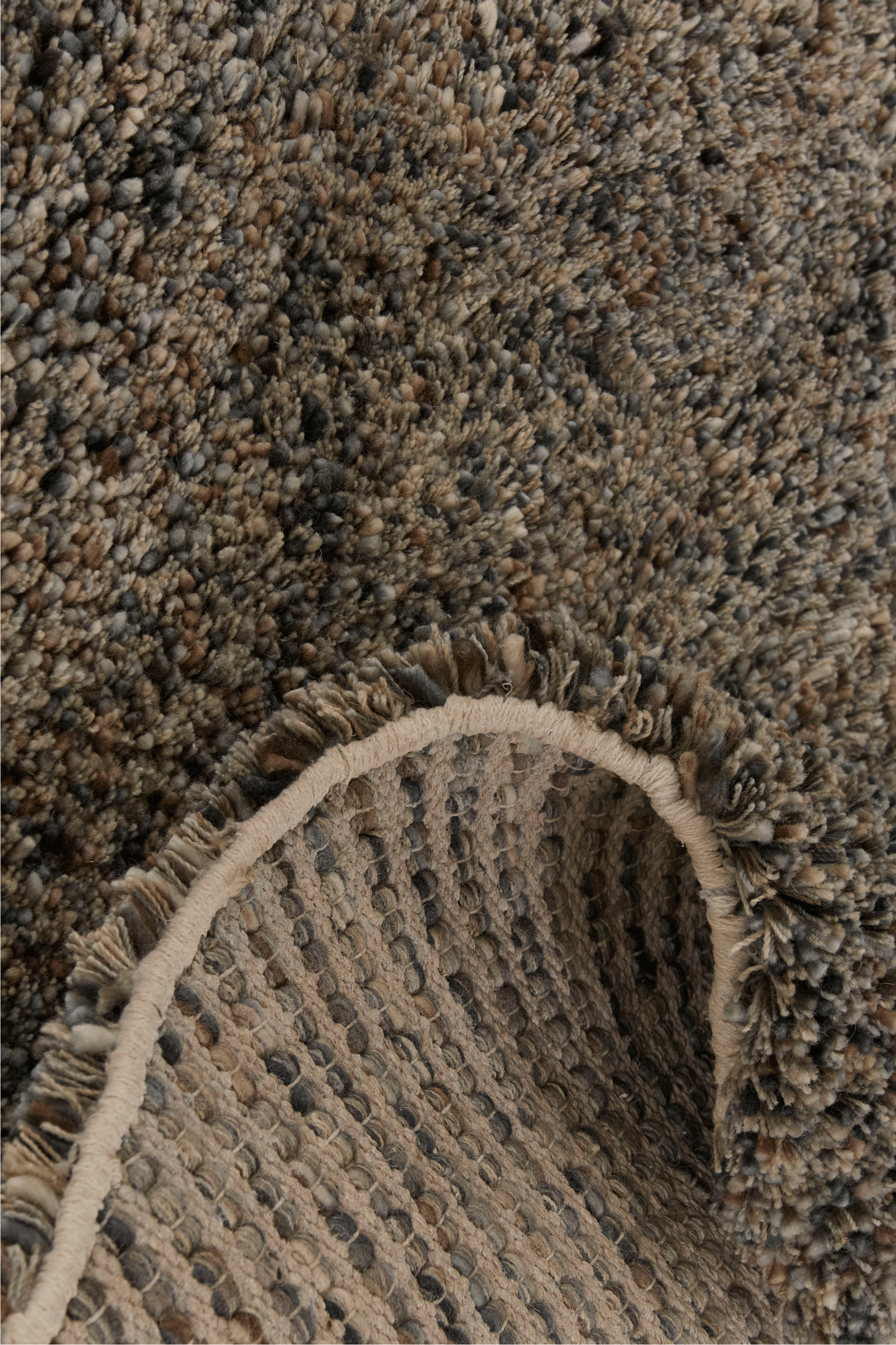 Coral Brown Round