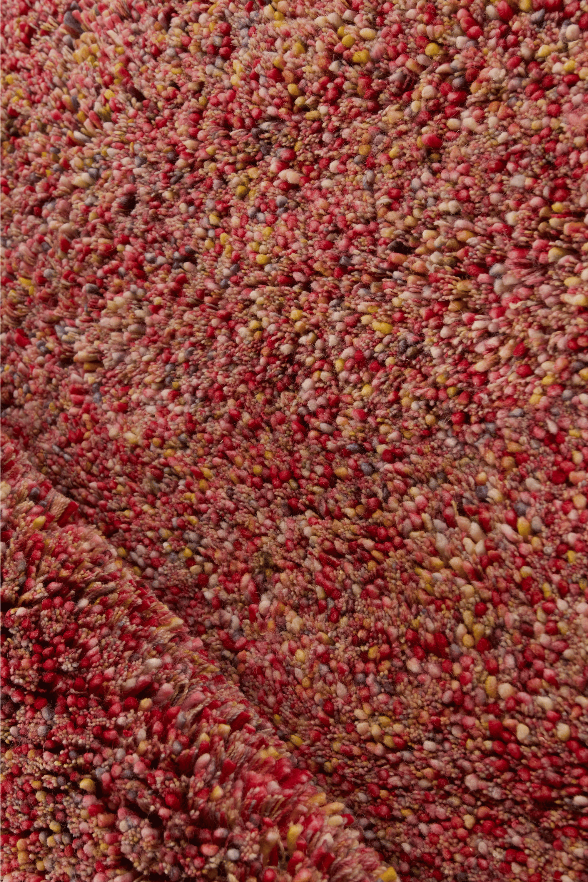 Coral Red Multi Round