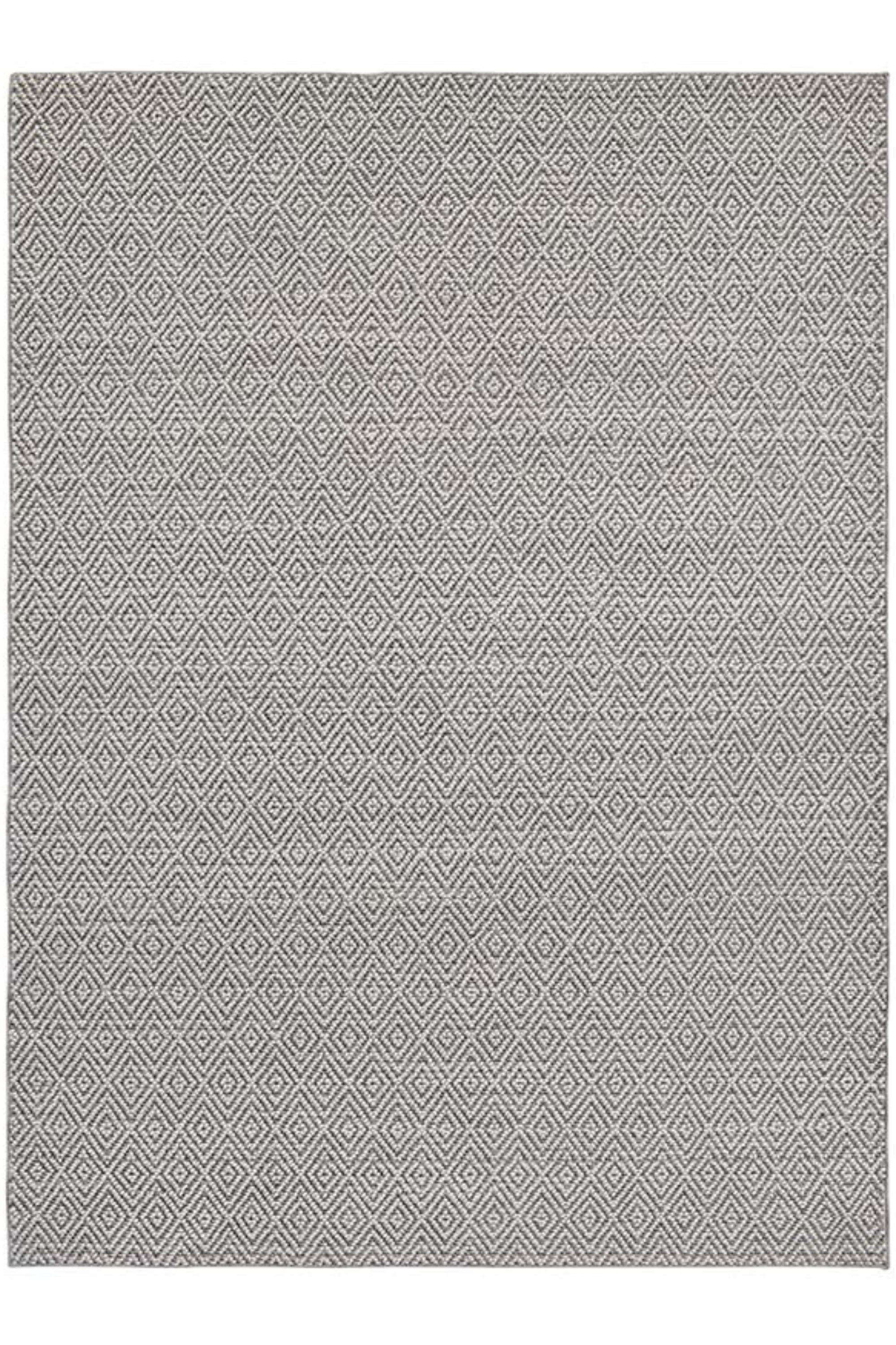 Vercai Rugs Crystal Light Grey Dark Grey - 80x150cm