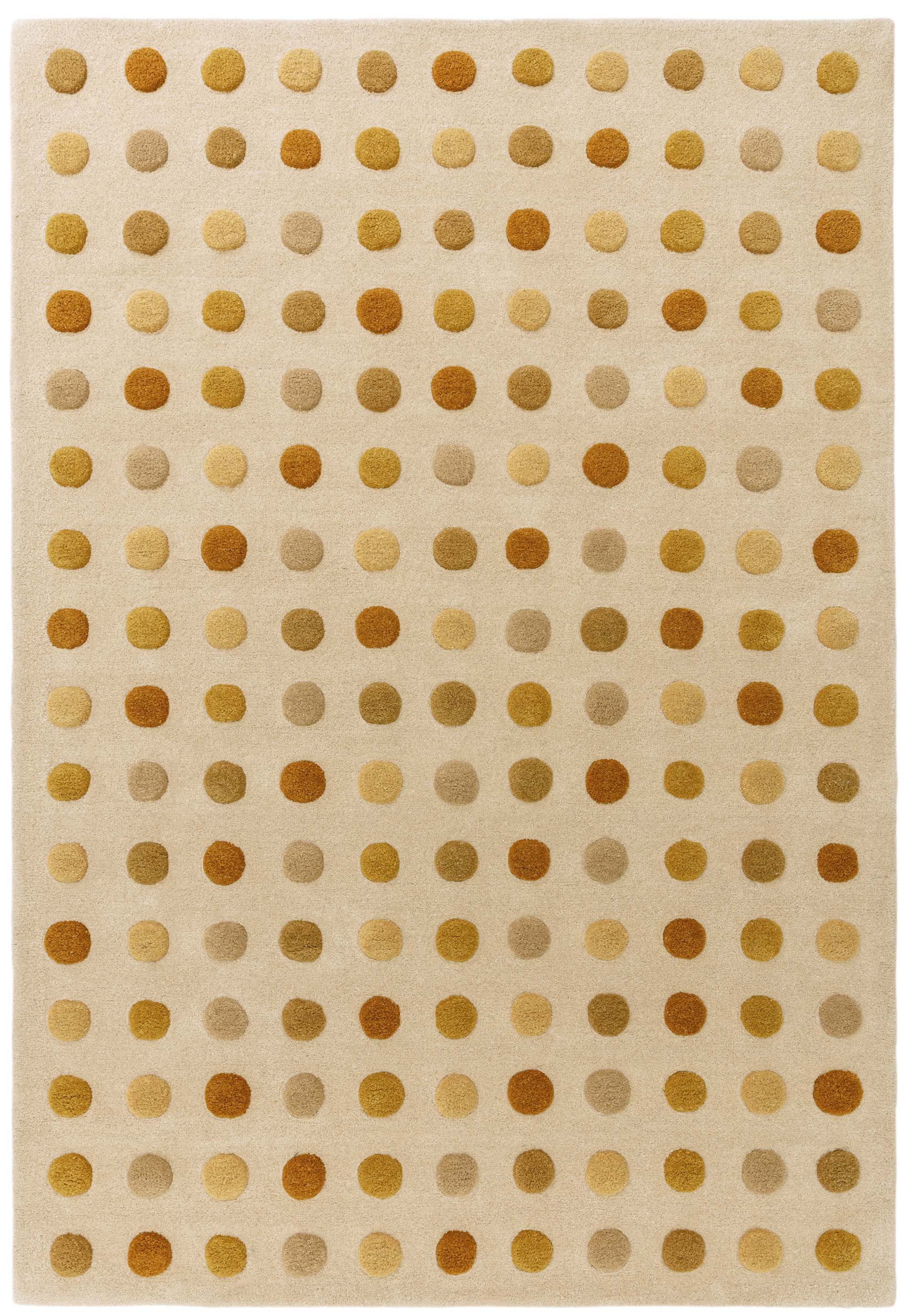 Dotty Gold Rug