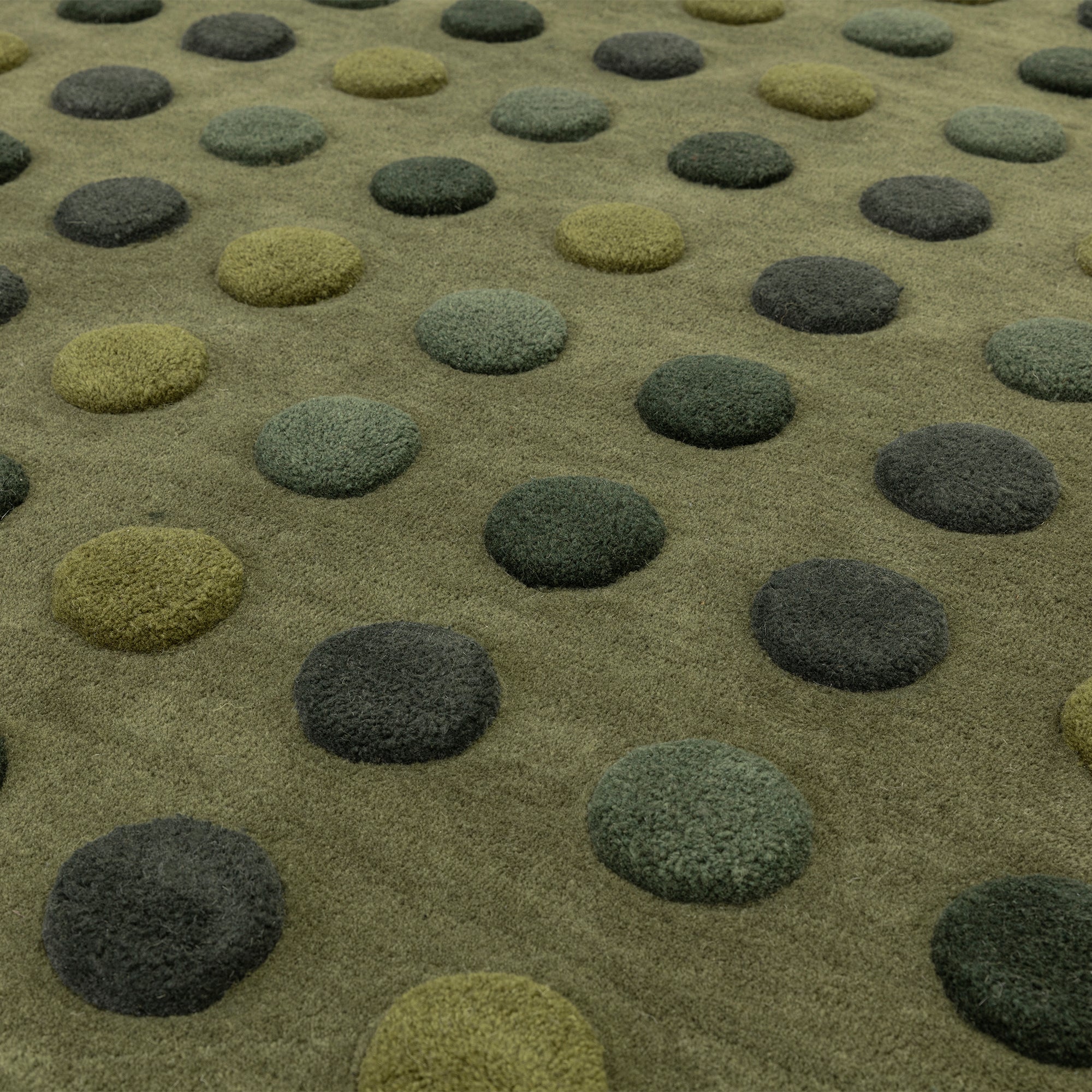 Dotty Green Rug