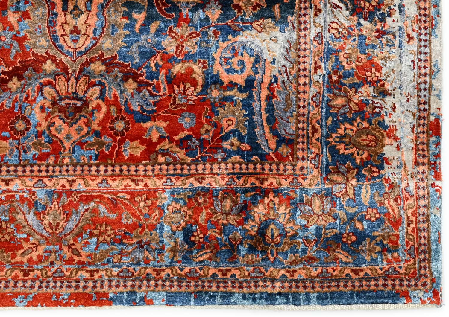 Modern multicolour luxury abstract rug