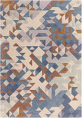 Enigma Blue Multi Rug