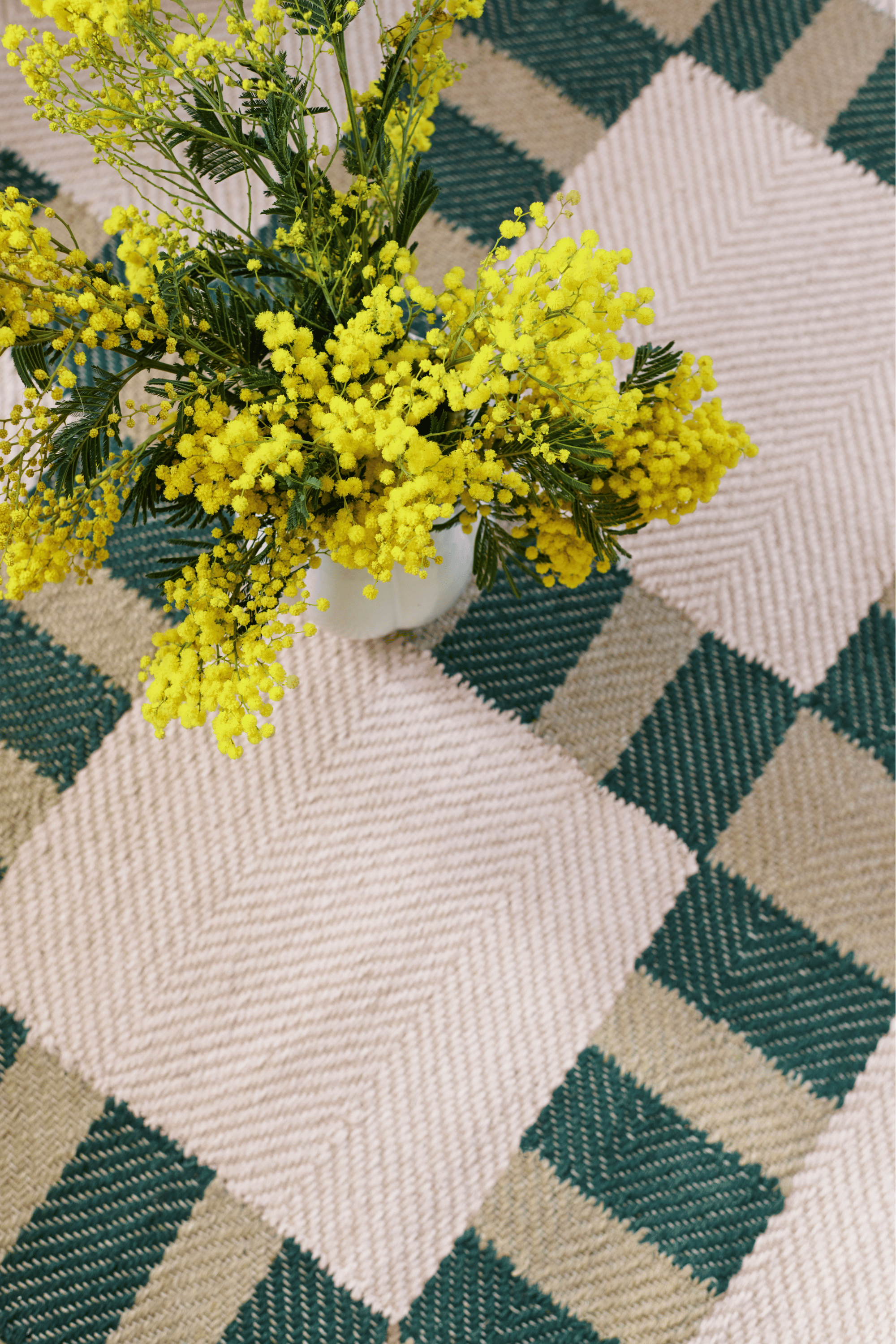 Evelina Kroon Jute Korean Chives Runner