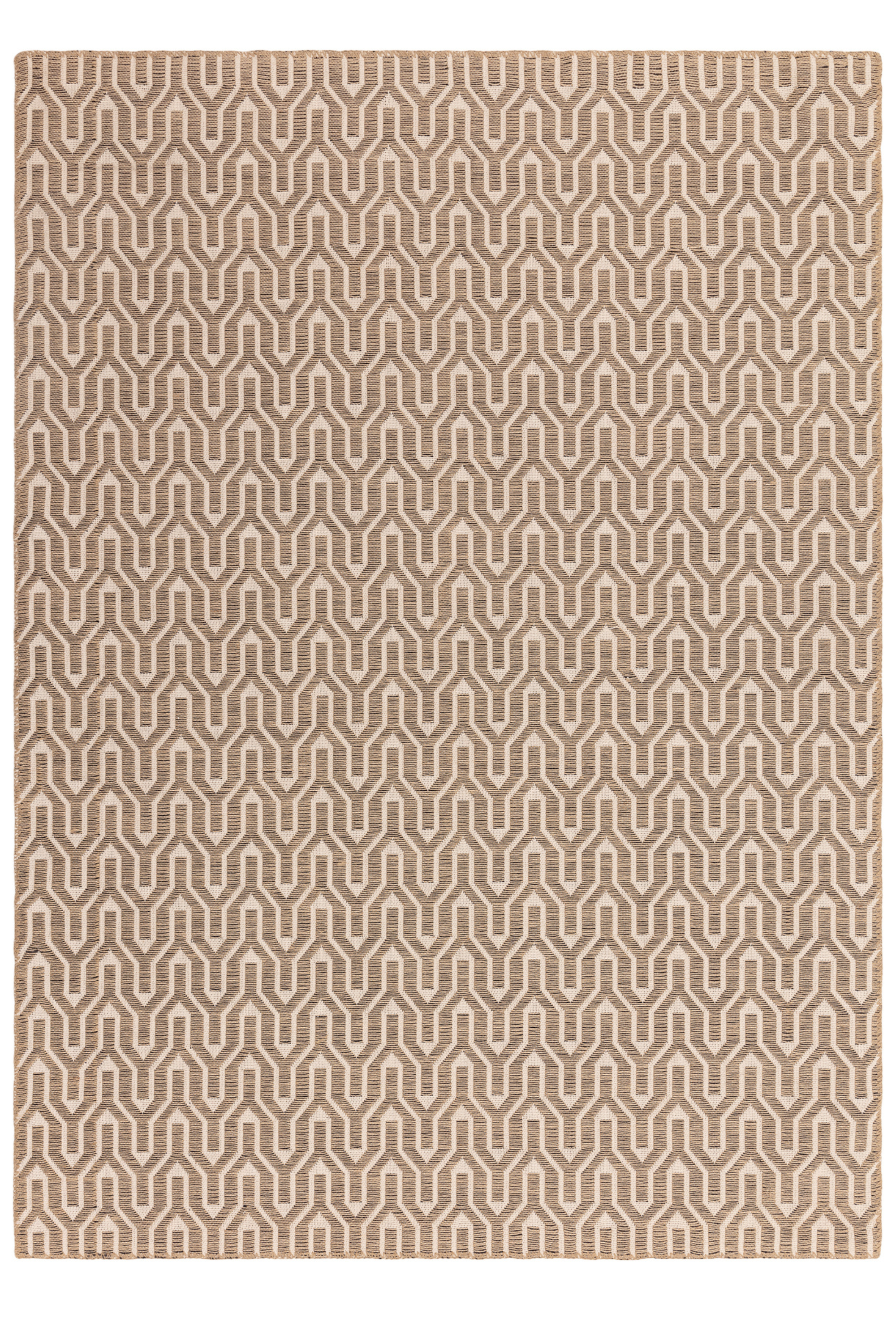 Global Cream Lattice Rug